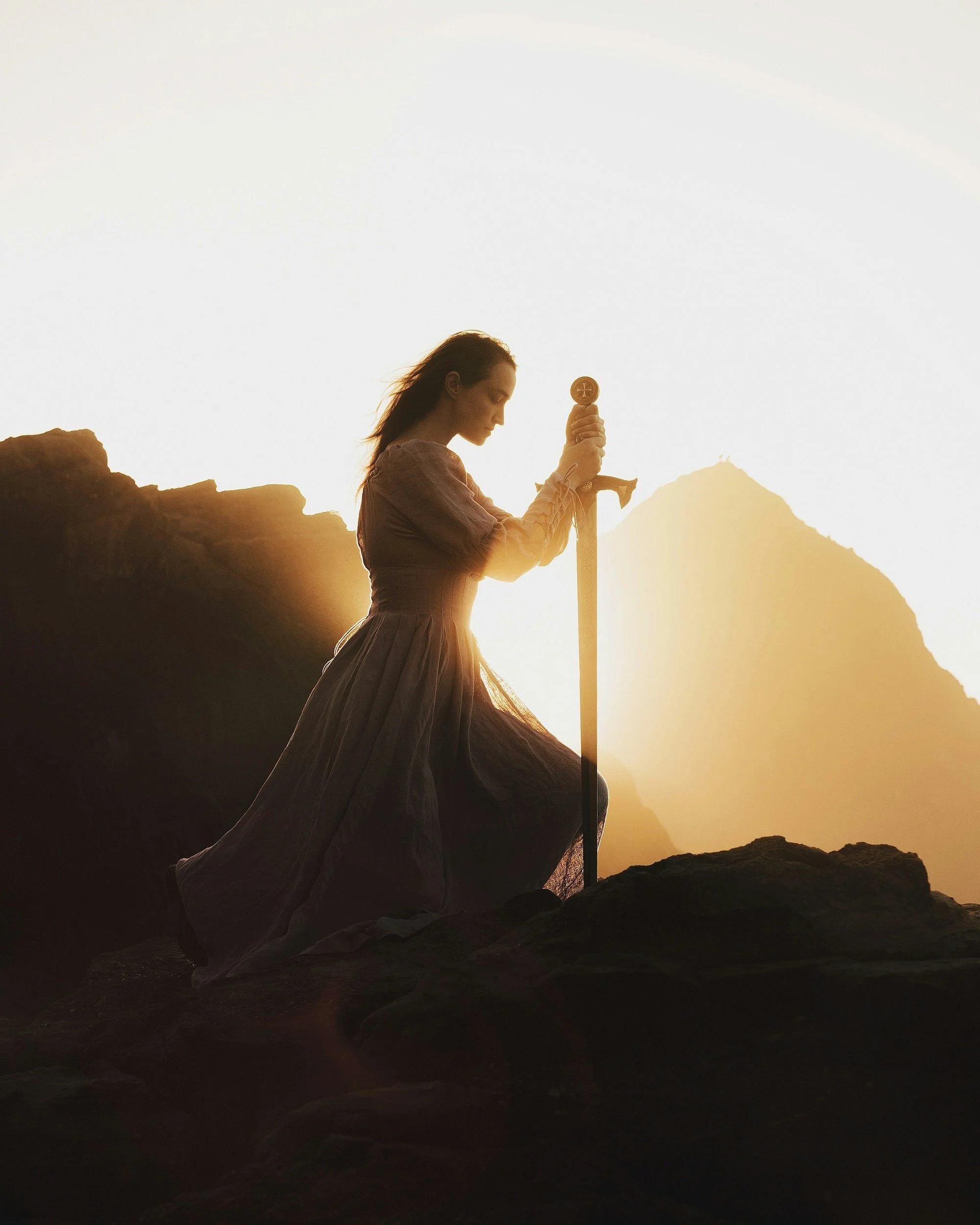 Woman with a sword