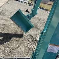 Kobelco 2.5t excavator bucket digging on a Scottsdale worksite