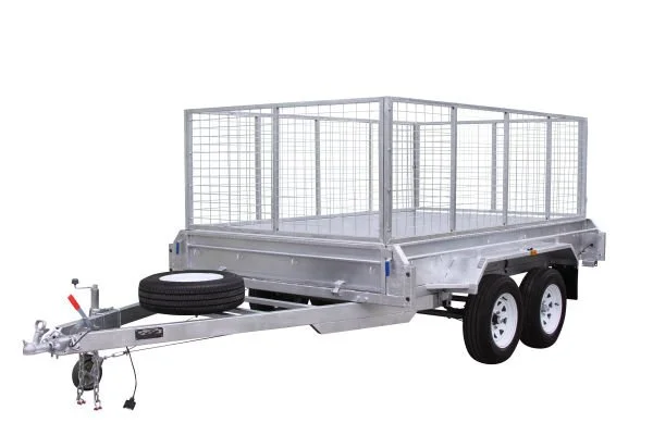 Hydraulic tipper trailer
