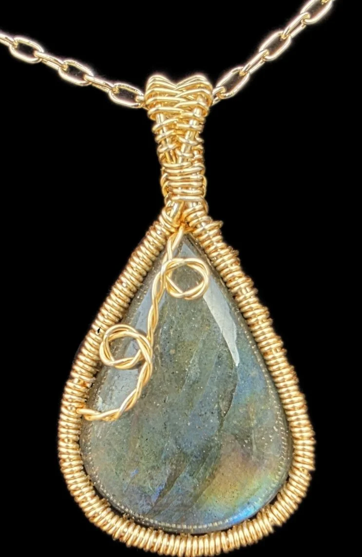 Labradorite Teardrop