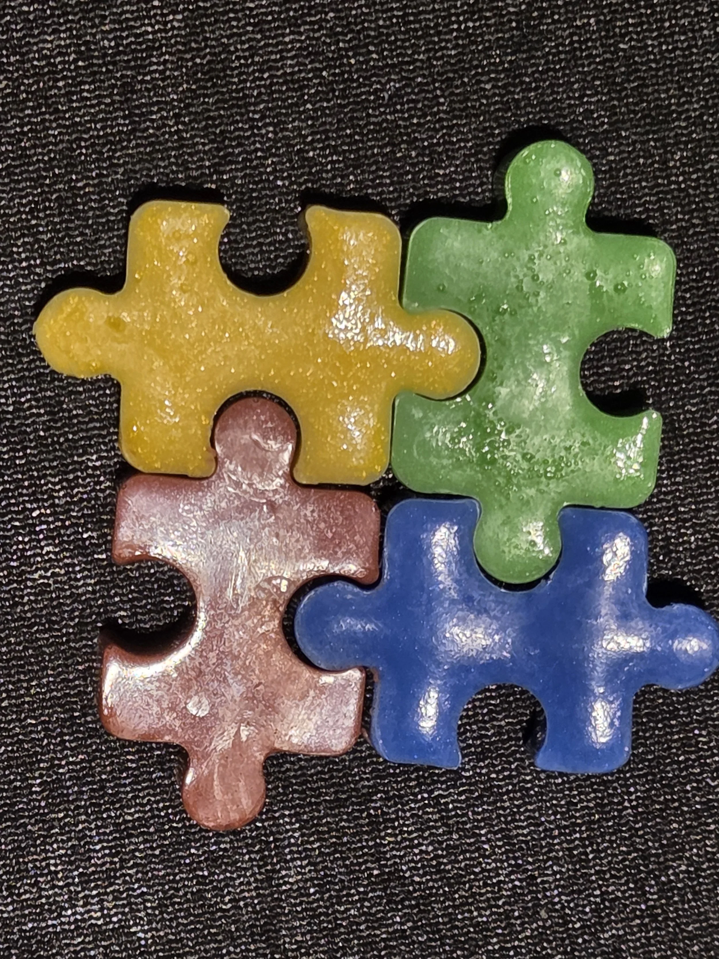 4- 1-1.5 oz Autism Awareness Collection Soap