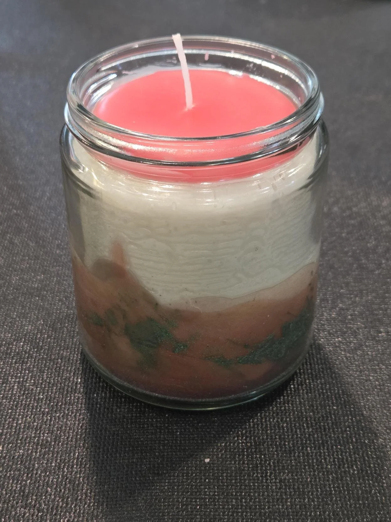 1 - 8oz Watermelon Swirl Candle