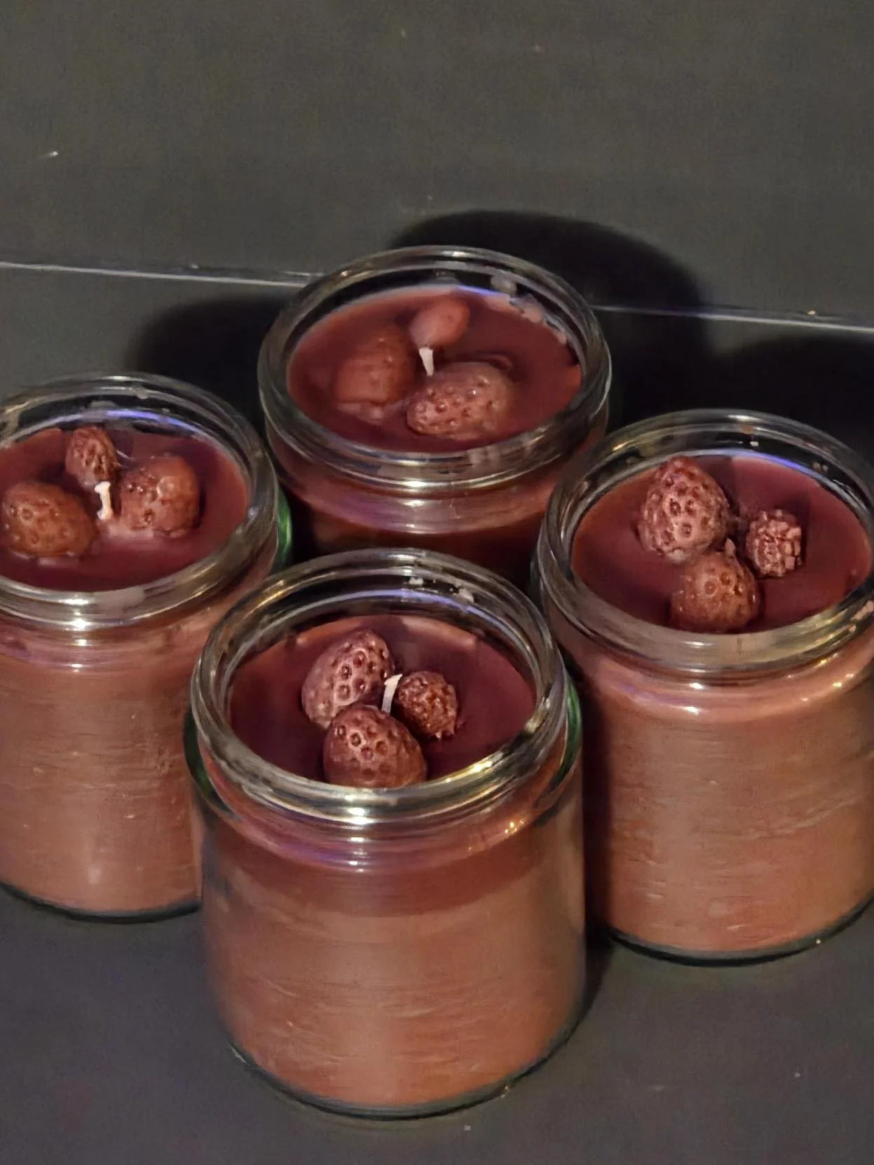 4 - 8oz Strawberry Kiss Candles (Saves $10.00)