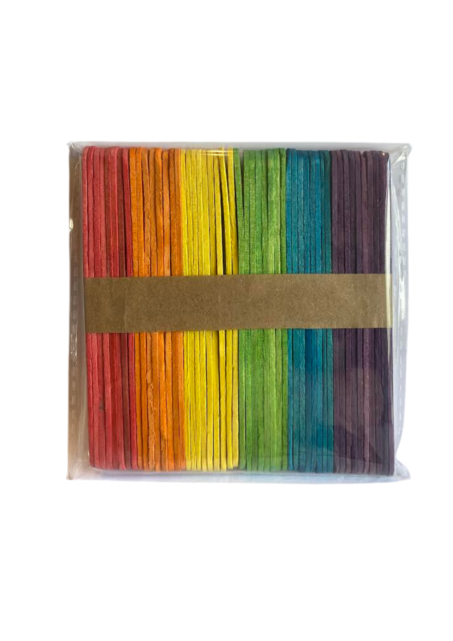 Colourful Popsicle Sticks