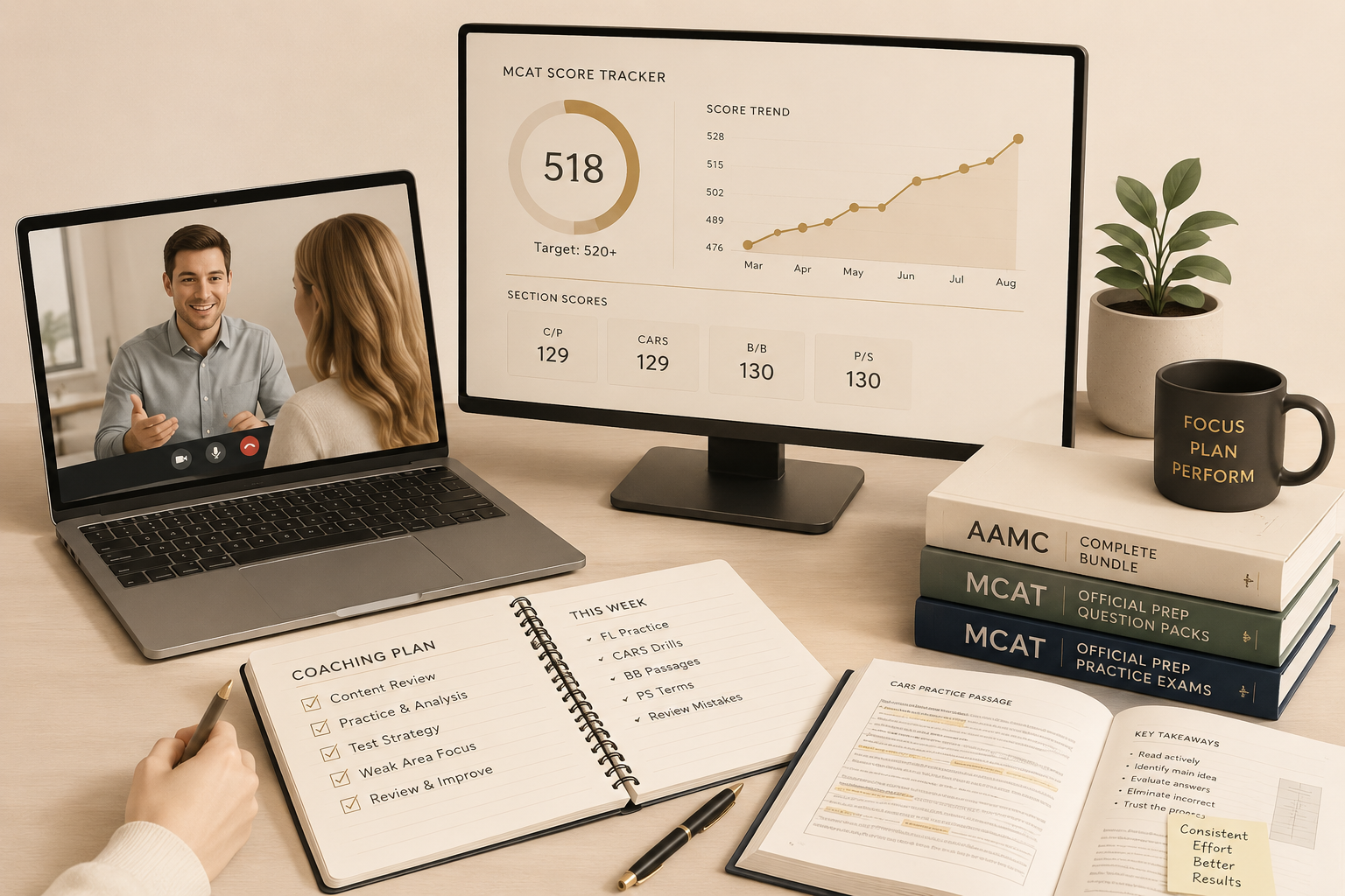 MCAT Coaching Program (Gold)