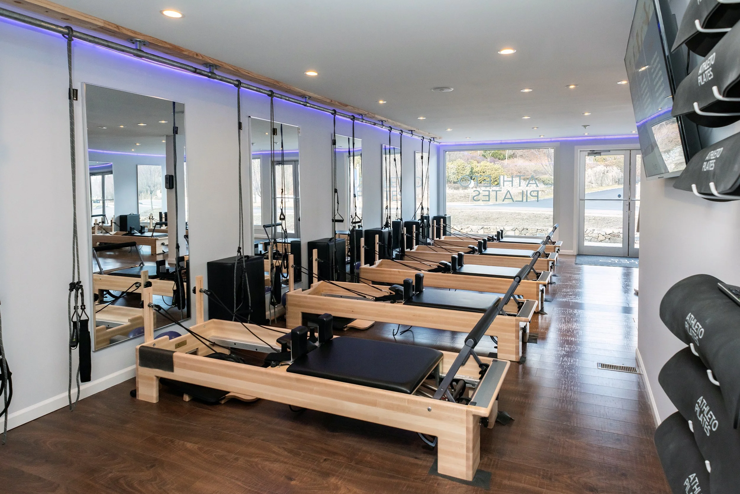 Pilates Reformer Studio Wall Color