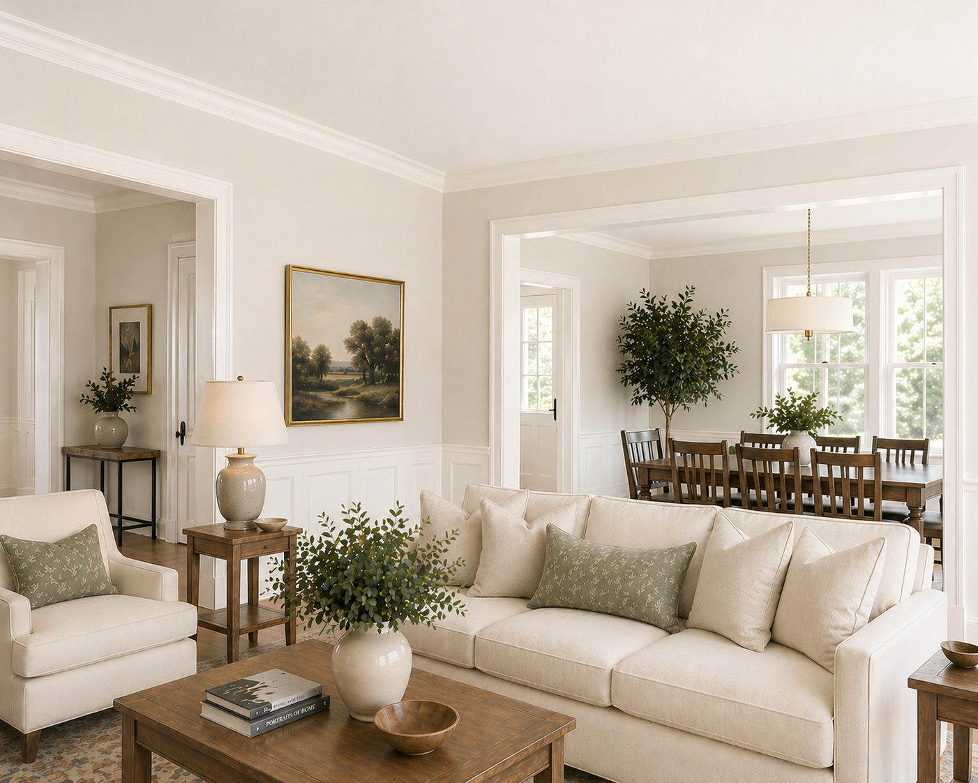 E-Design Trim + Ceiling Color