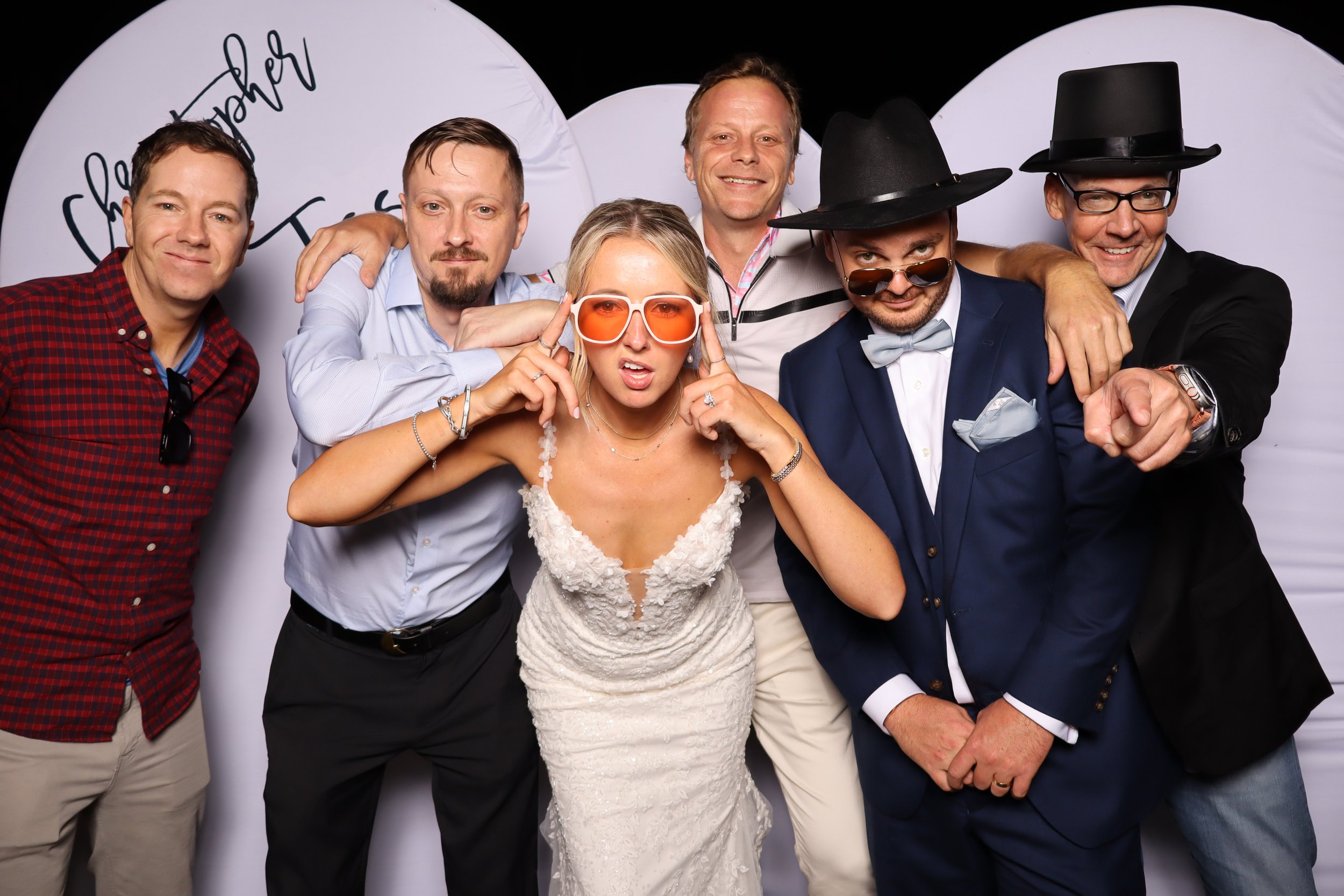 Wedding photo booth rental at Pavilion at Jupiter farms in Palm Beach County.