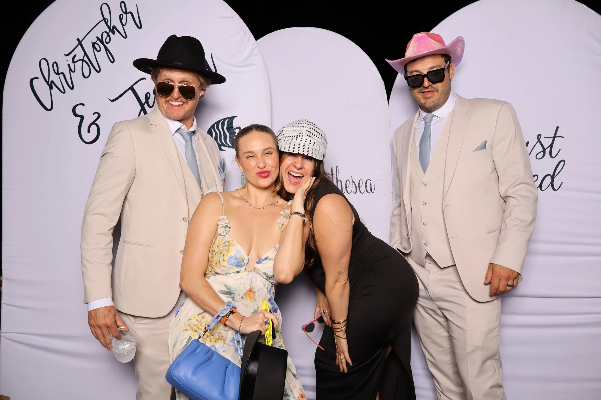 Luxury wedding photo booth South Florida