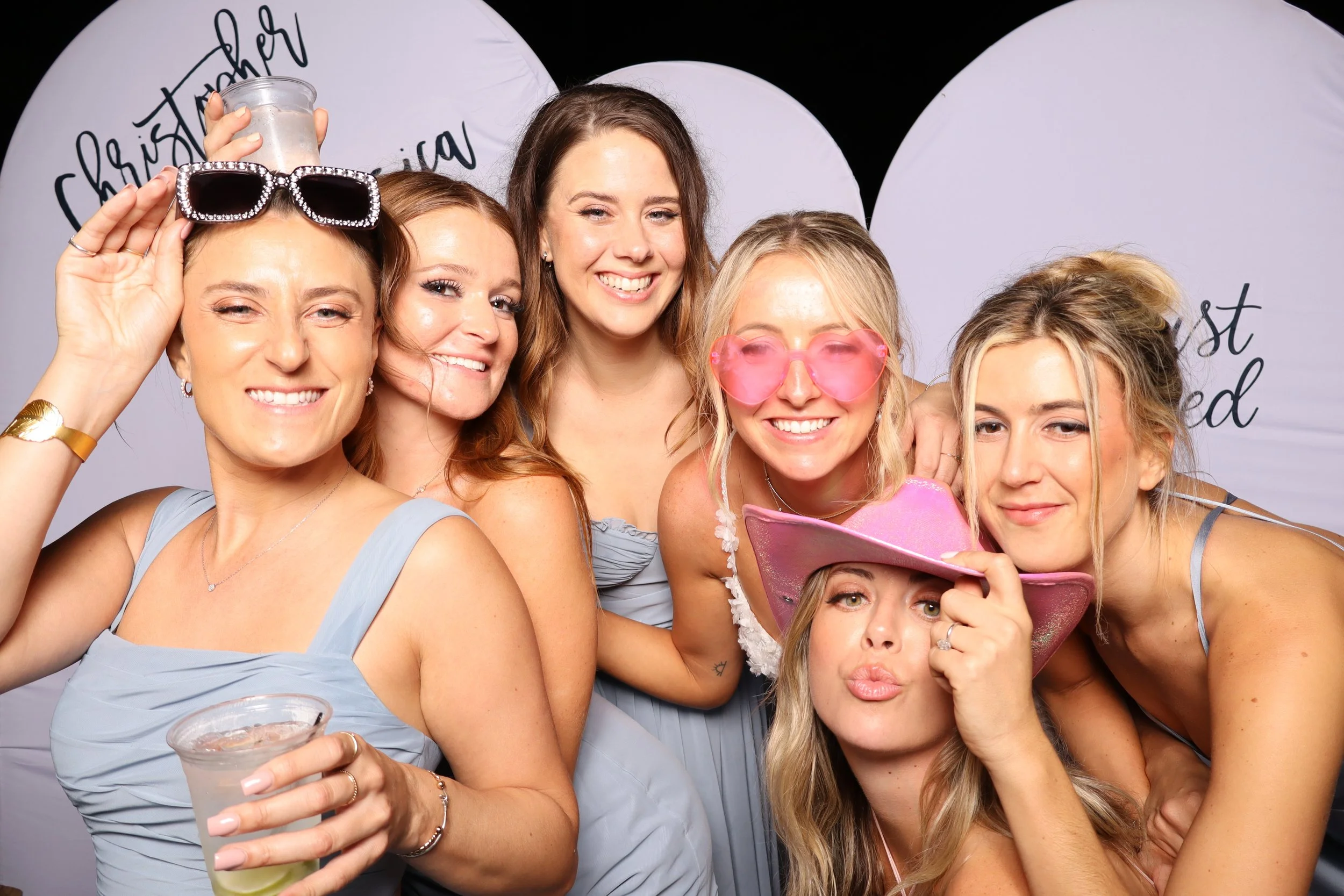 Luxury wedding photo booth South Florida