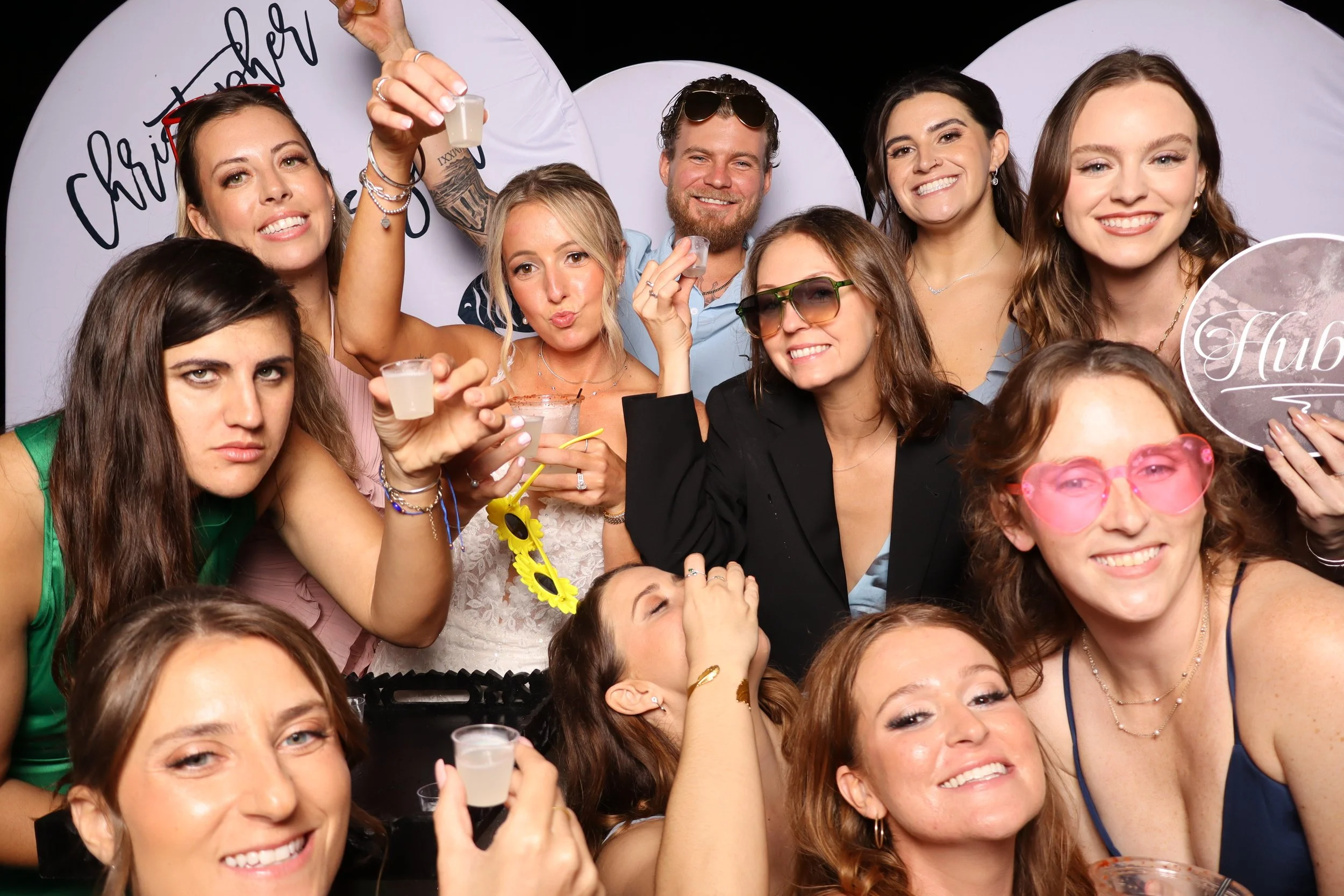 Luxury wedding photo booth South Florida