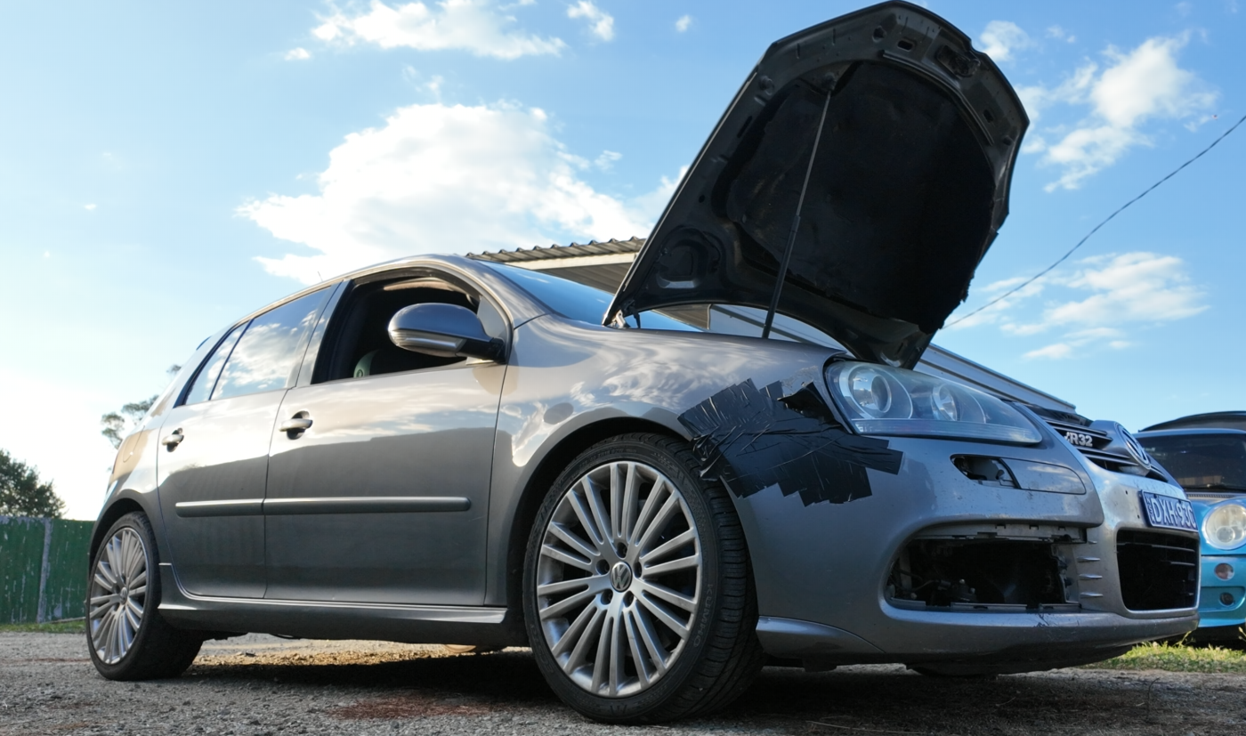 Stage One Garages' R32 project, at the time it was the cheapest clean title R32 available on the market here in Australia and we enjoyed and used it as a project.