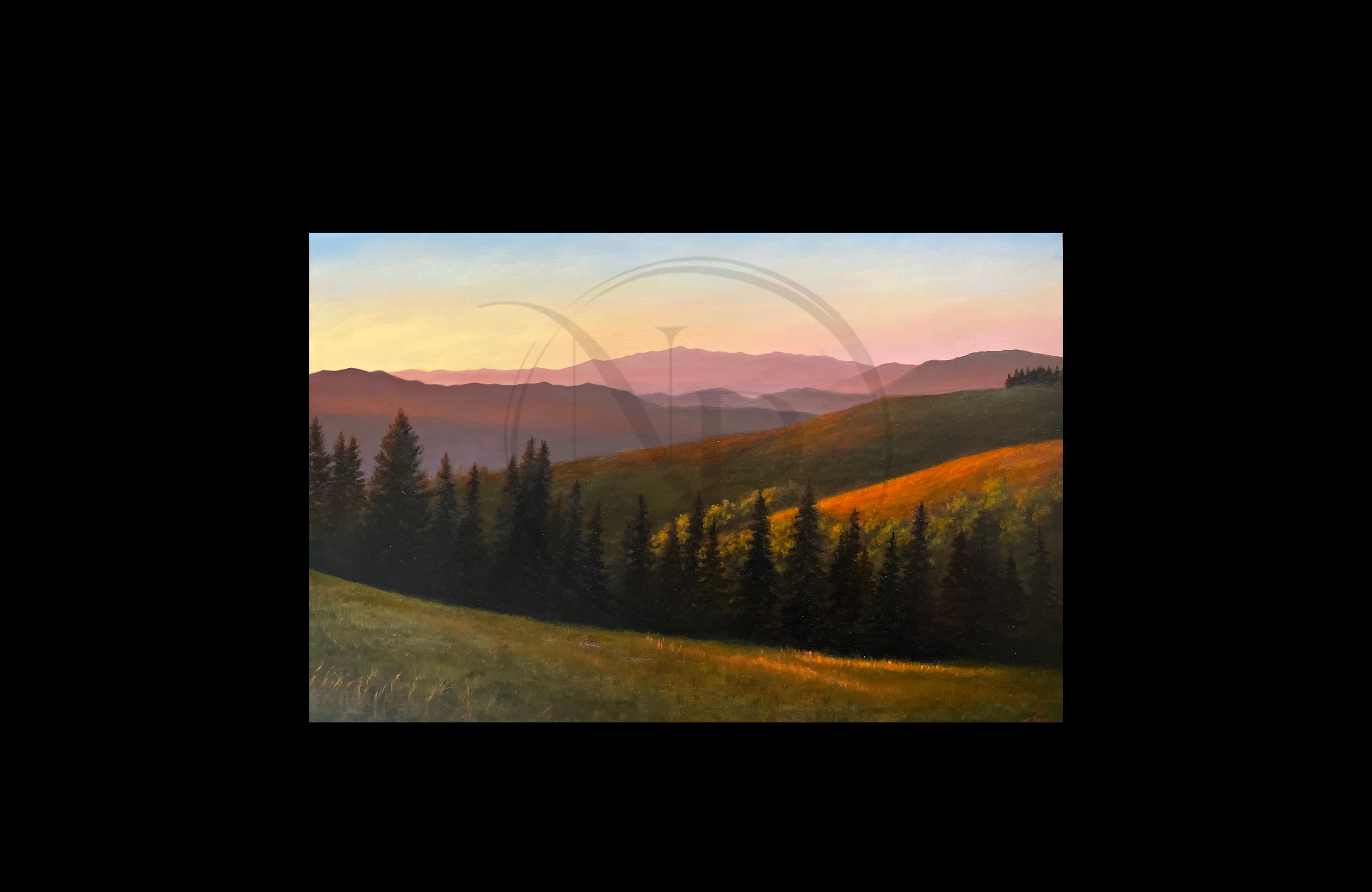 Sunset Symphony  
24"x36" Oil on canvas
Available-Contact to inquire