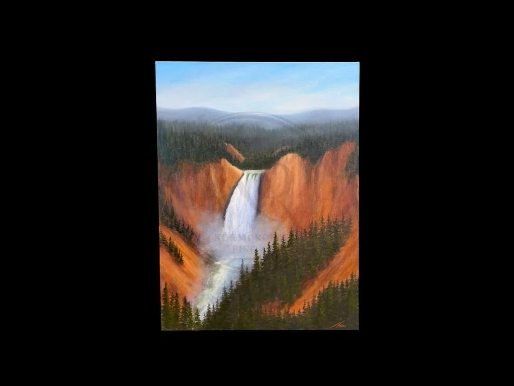 Yellowstone Falls 
24"x18'