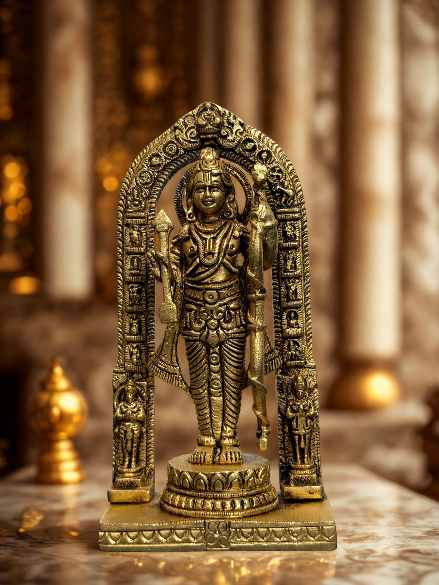 Brass Bala Rama Ayodhya Statue