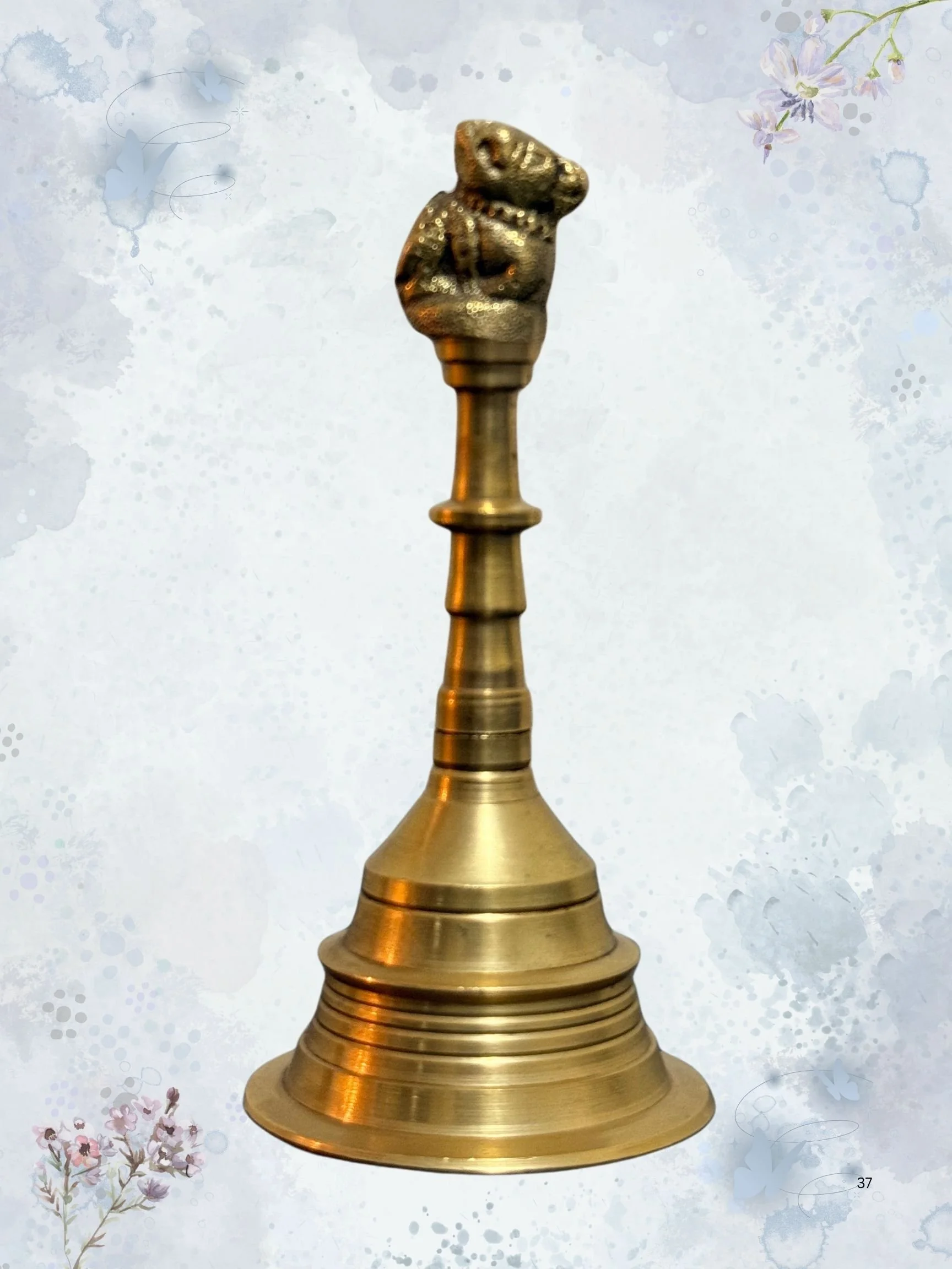 5-Inch Elegant Brass Bell