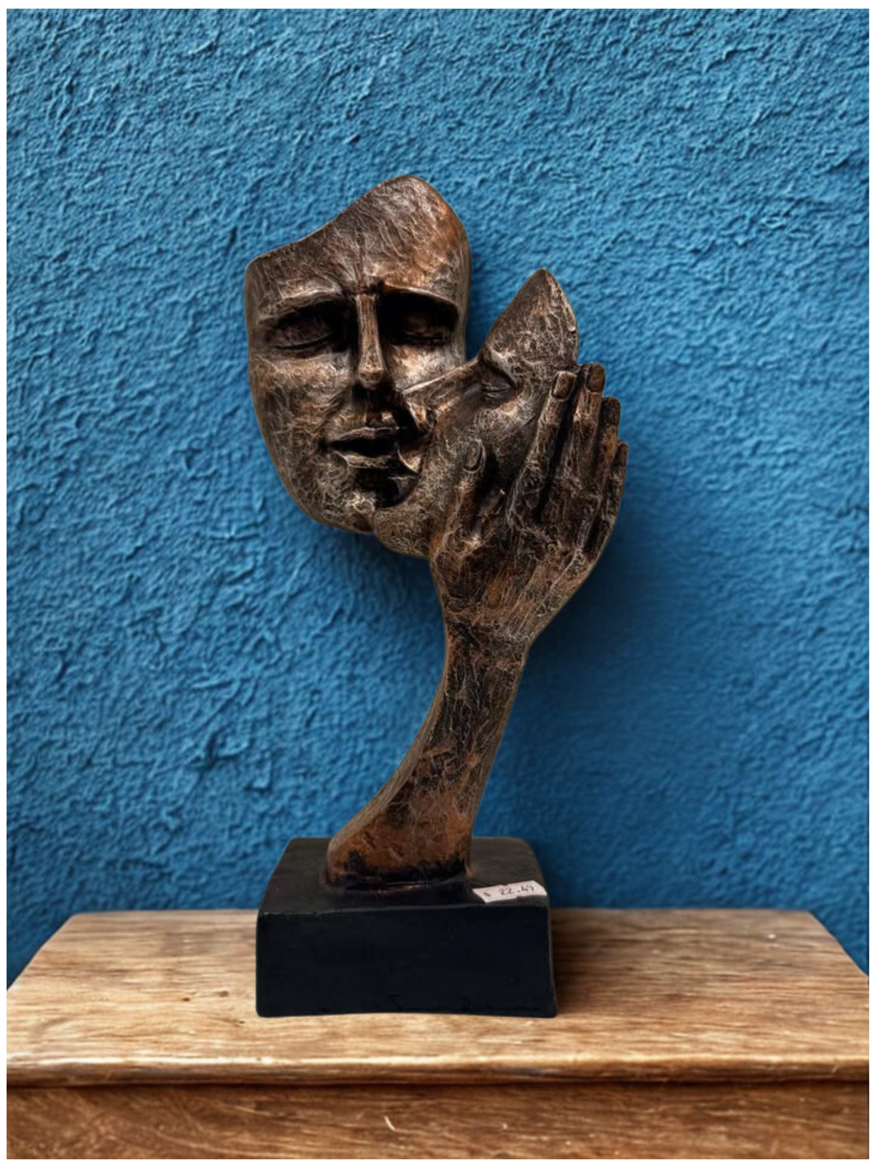 Unity Couple Mask Table Sculpture