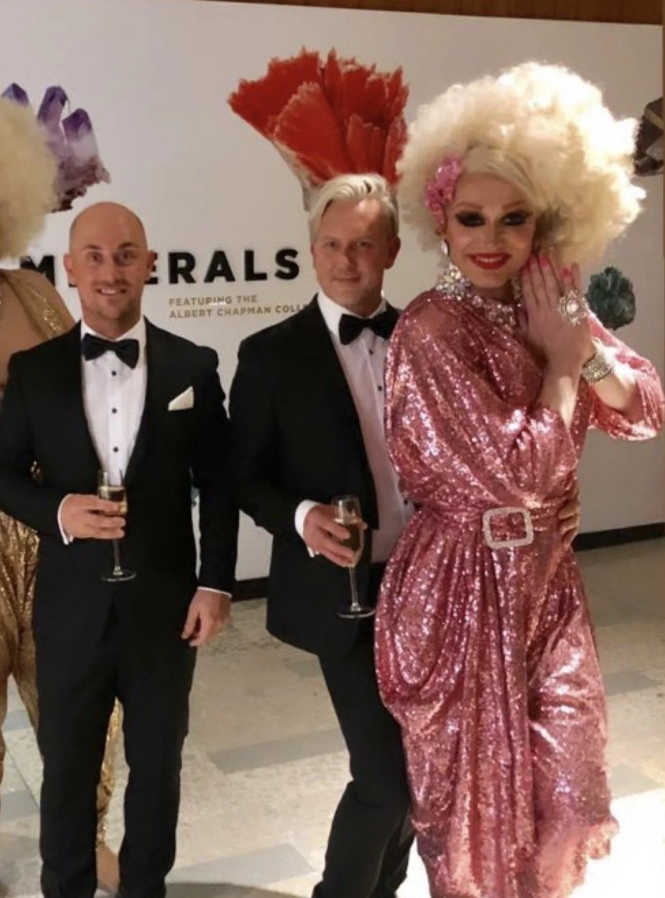 Minnie Cooper at a wedding event