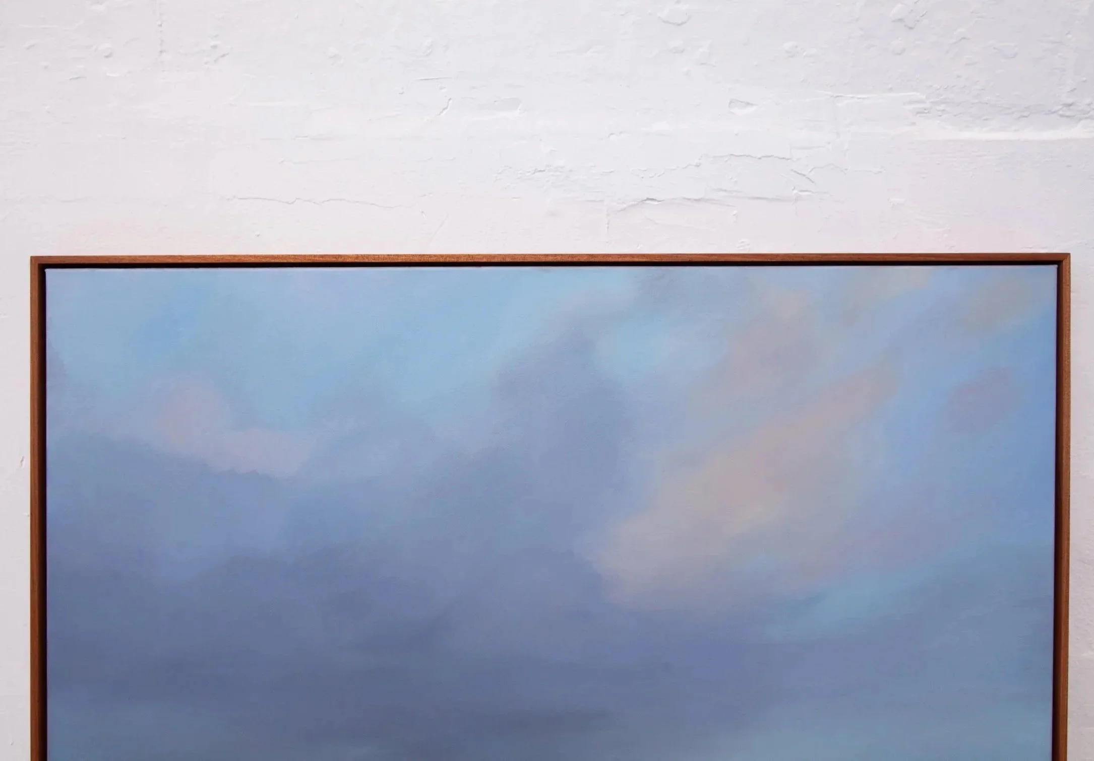 A large Blackwood float frame painting on canvas