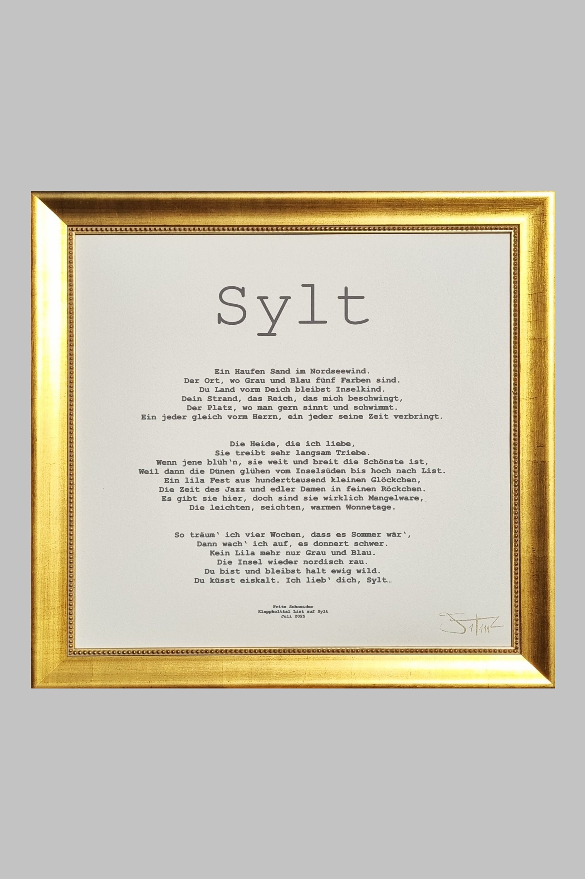 Sylt Limited Edition