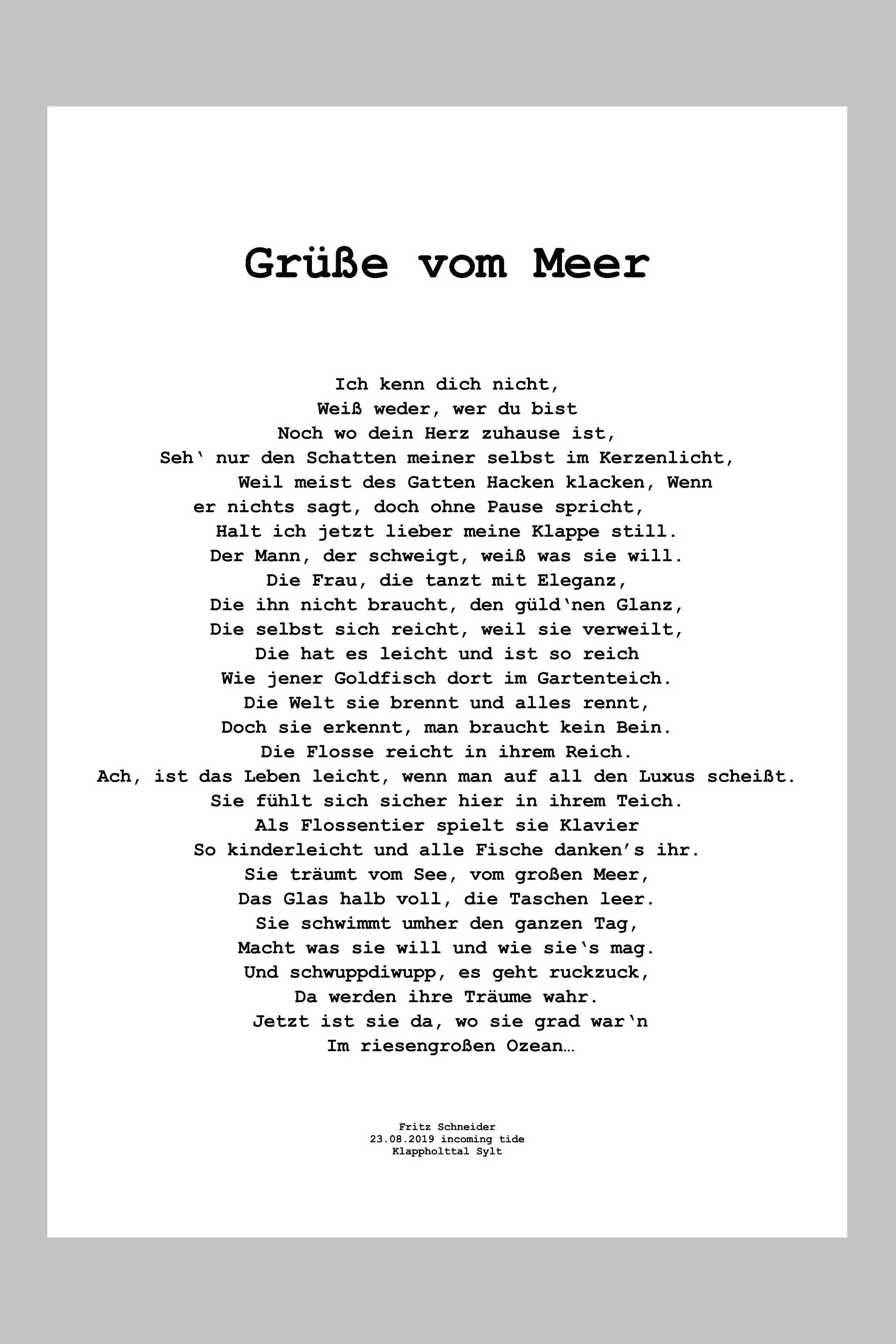 Grüße vom Meer