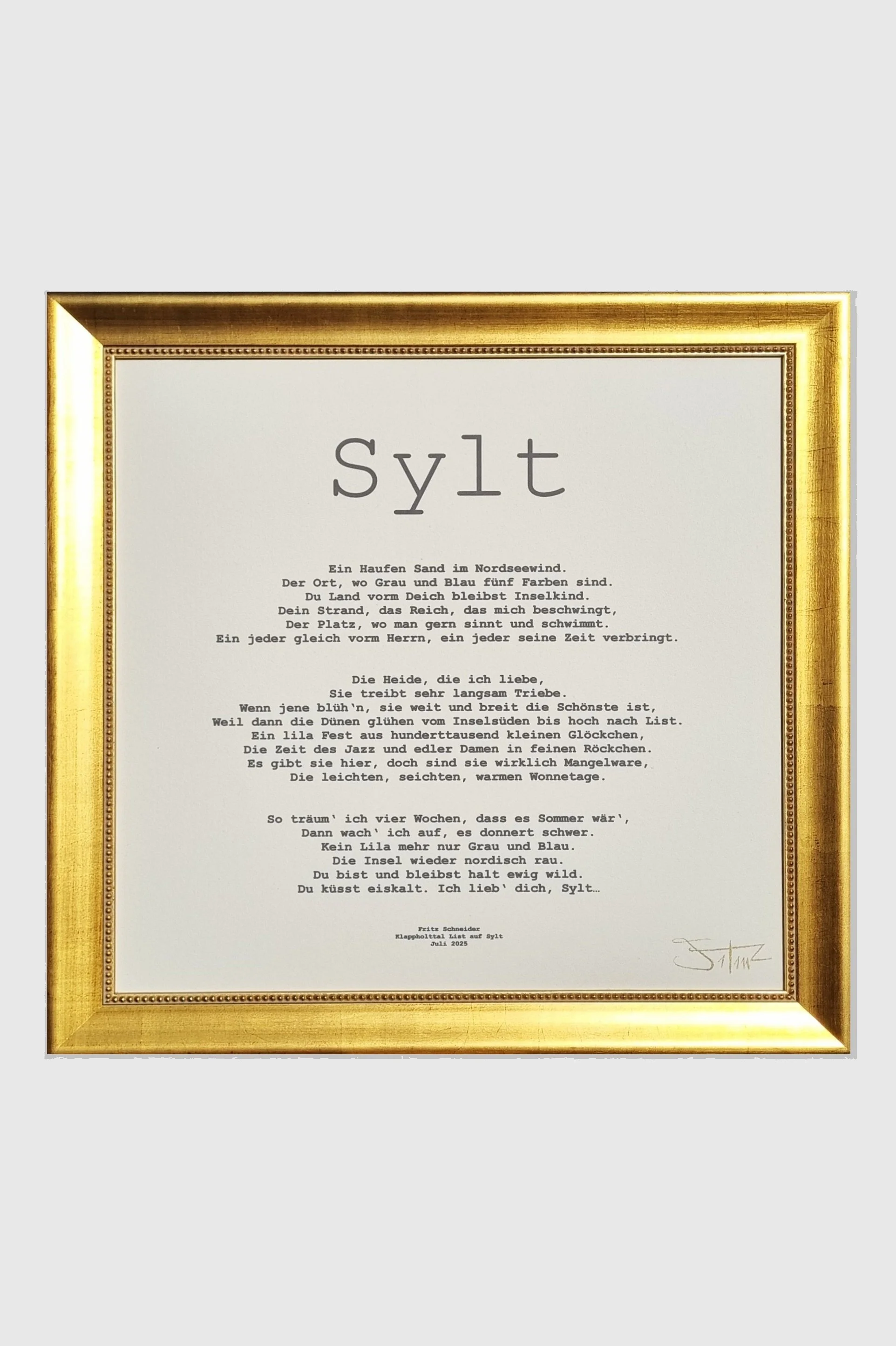 Sylt Limited Edition