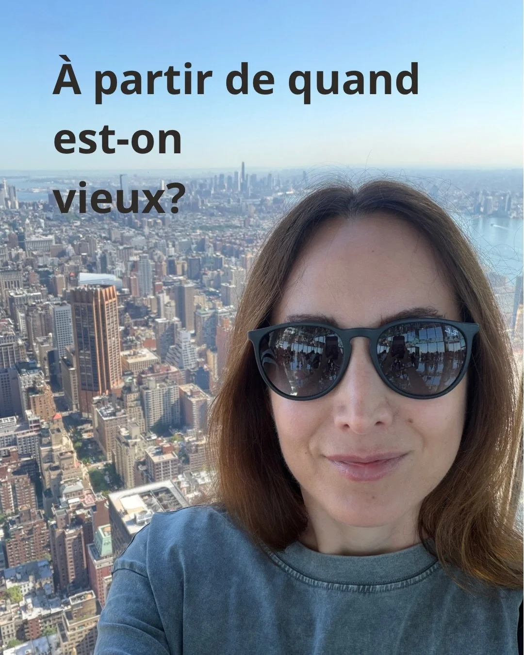 J&rsquo;aime bien ma d&eacute;finition de la vieillesse. Je la trouve rassurante quelque part, parce qu&rsquo;elle ne d&eacute;pend que de nous ✨