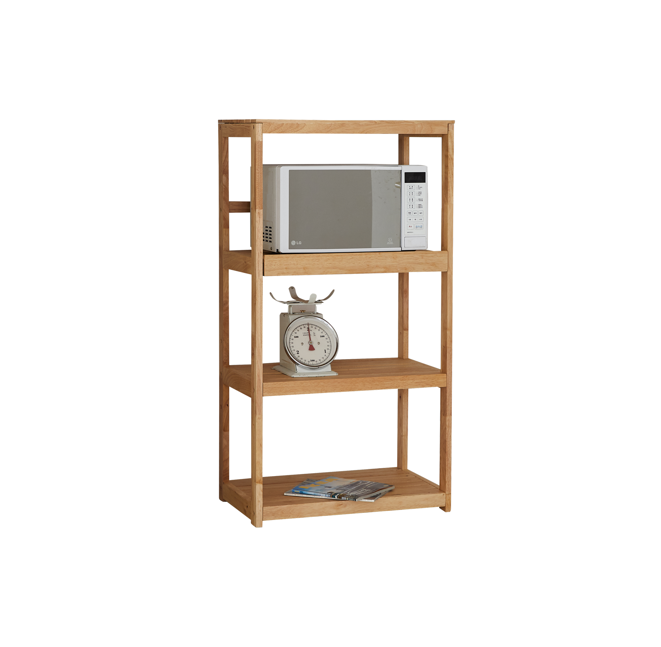 4 TIER SHELVES WITH DRAWER