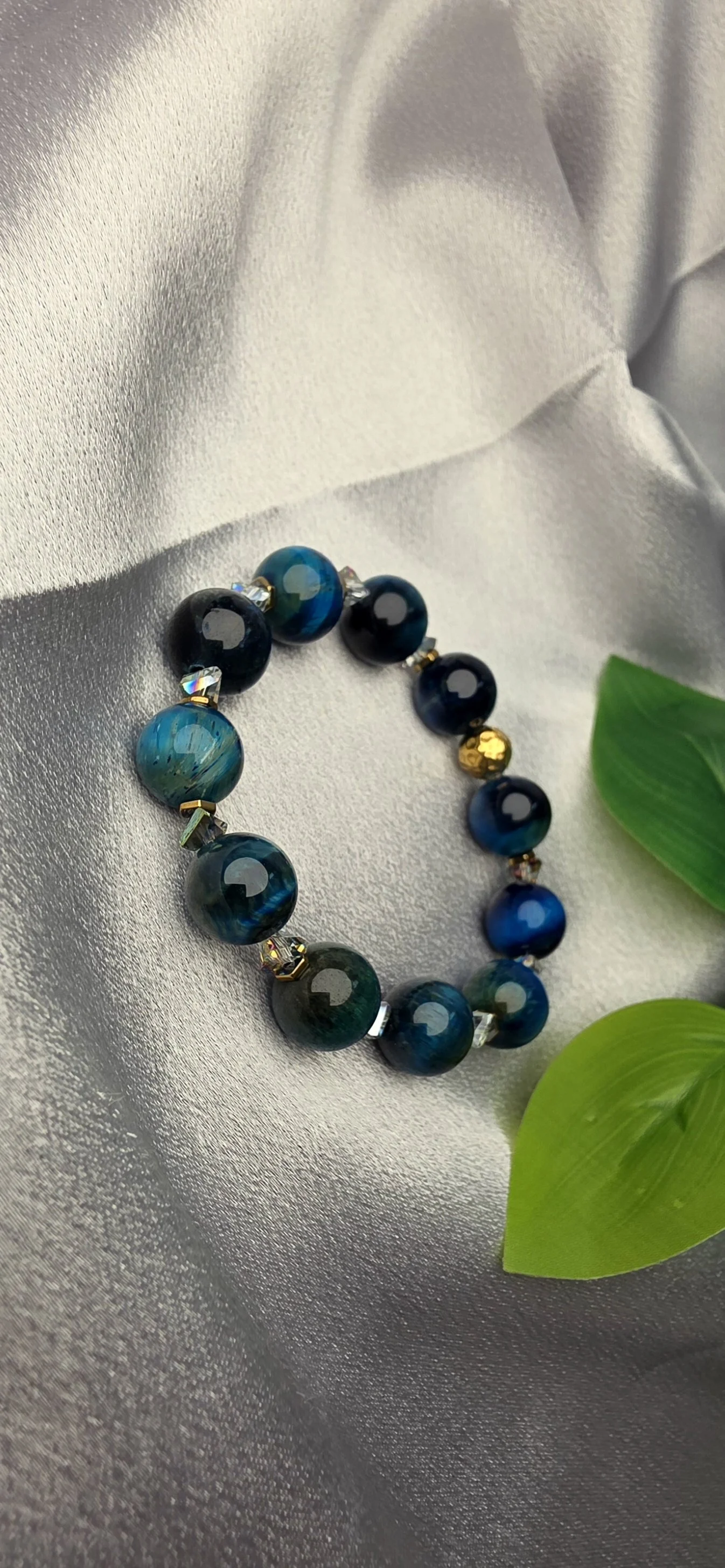 Blue Tiger Eye Bracelet