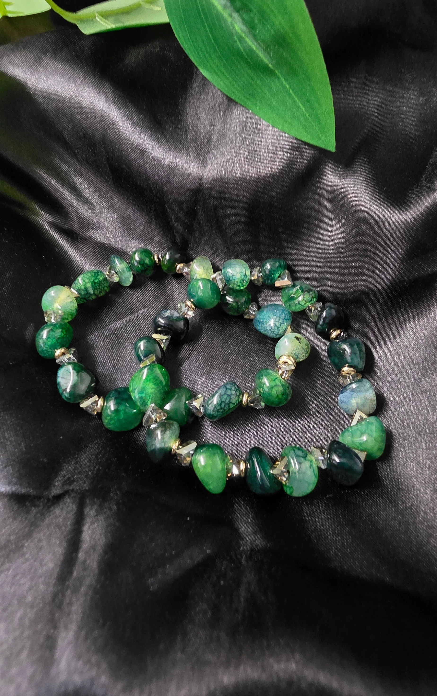 VEIN DEEP | Green Dragon Vein Agate