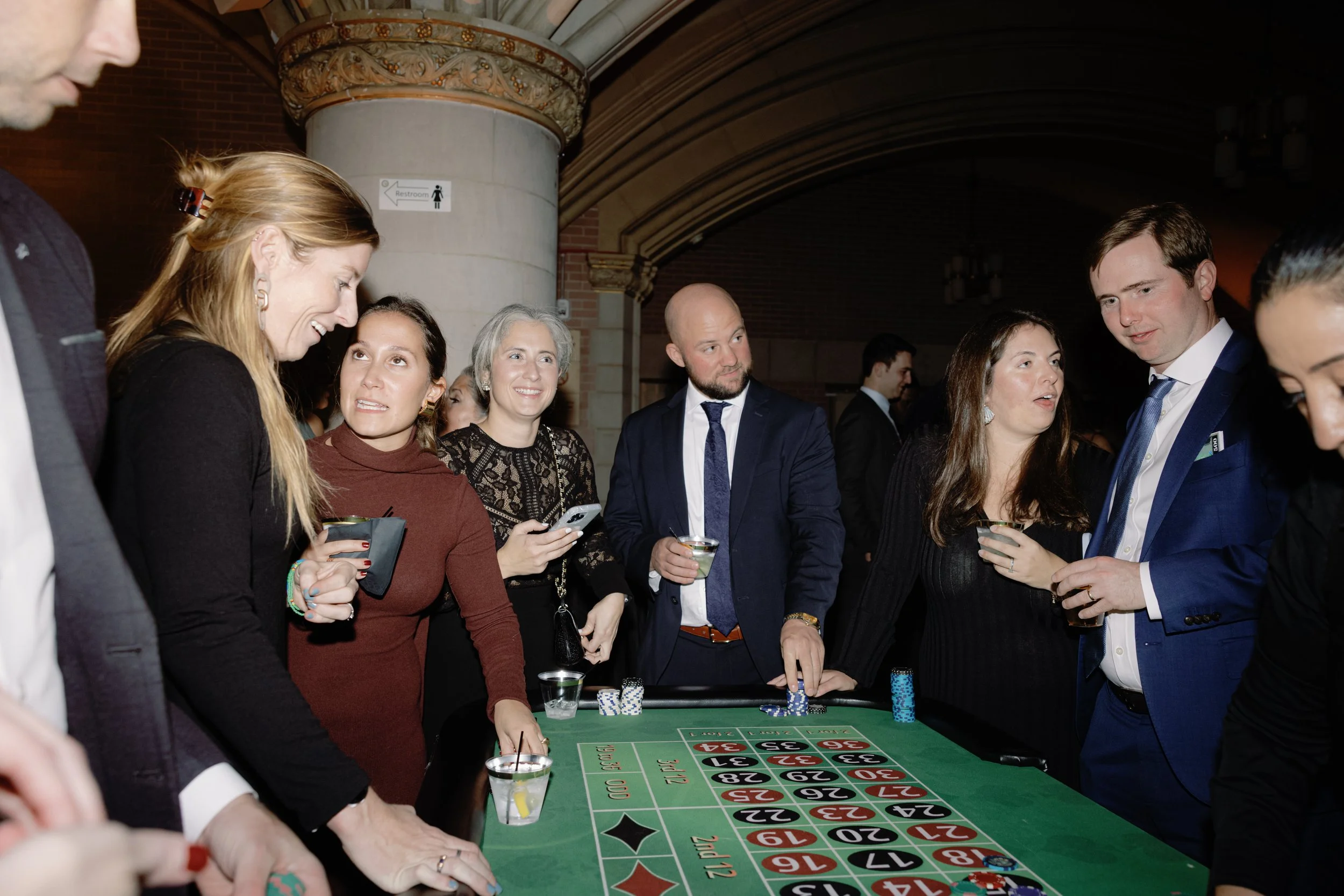 Guests at Bigs and Littles Casino Night 2025