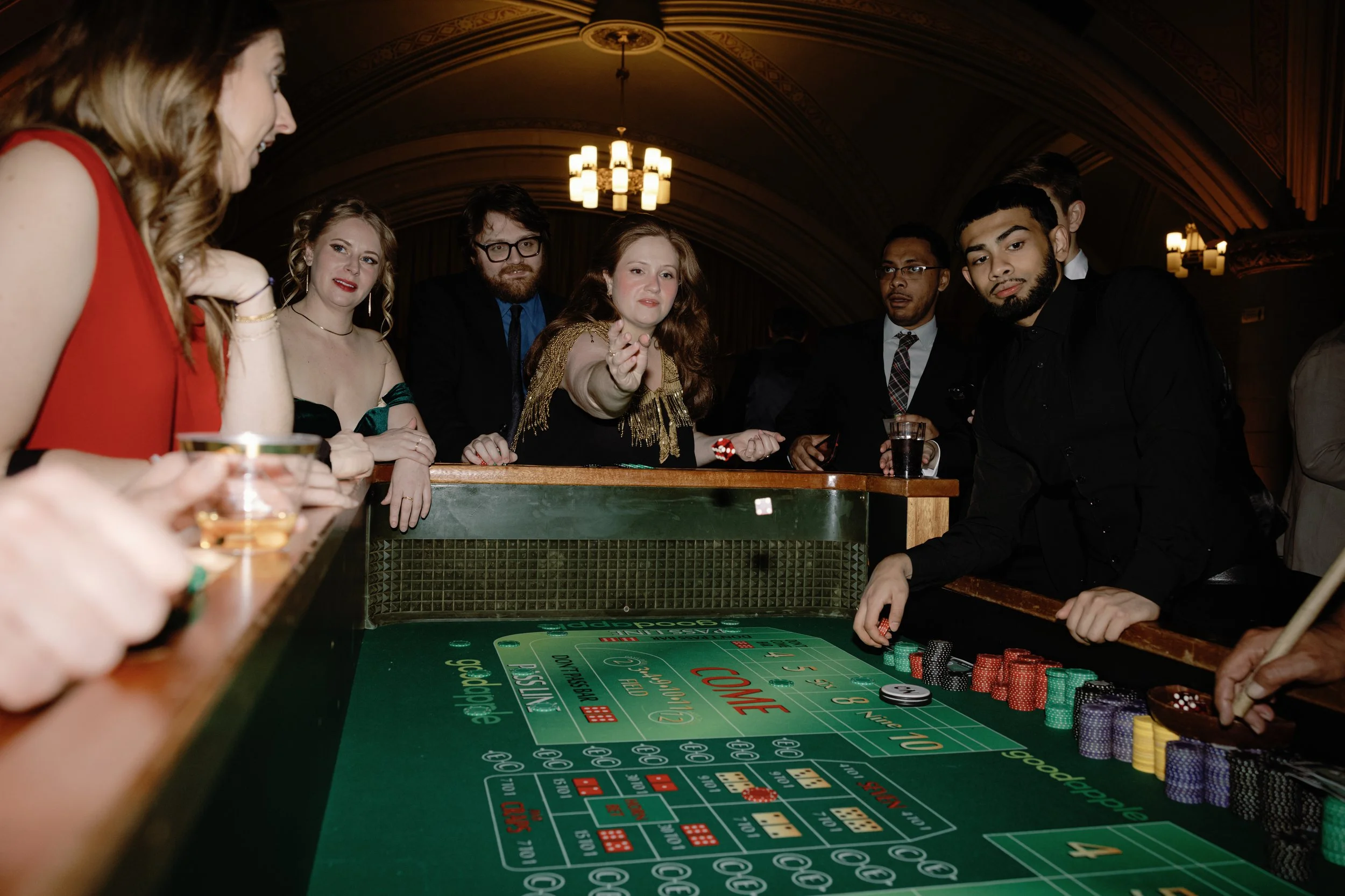 Bigs and Littles Casino Night celebration