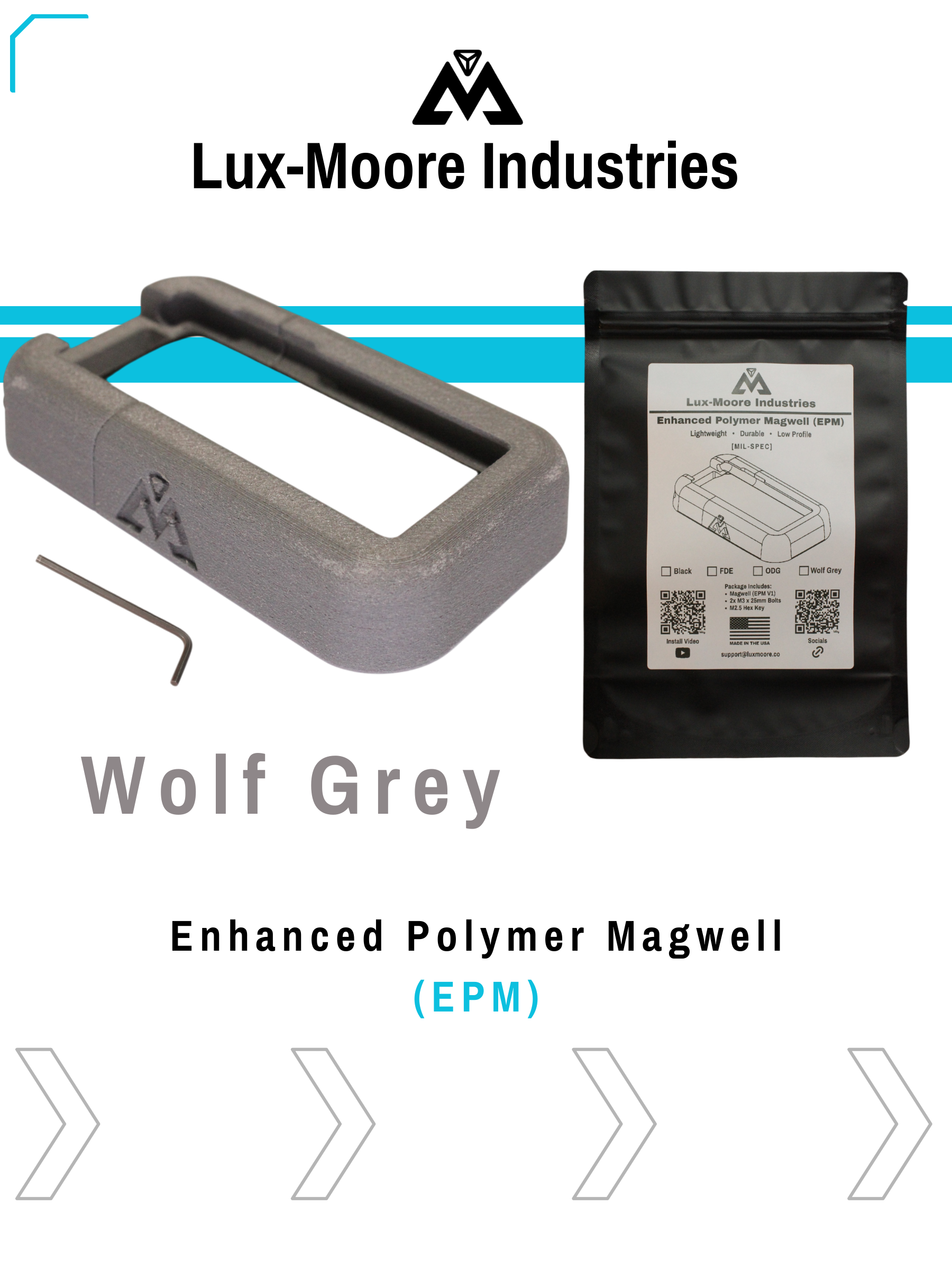 Enhanced Polymer Magwell (EPM) | Lux-Moore-Industries | AR-15 Magwell