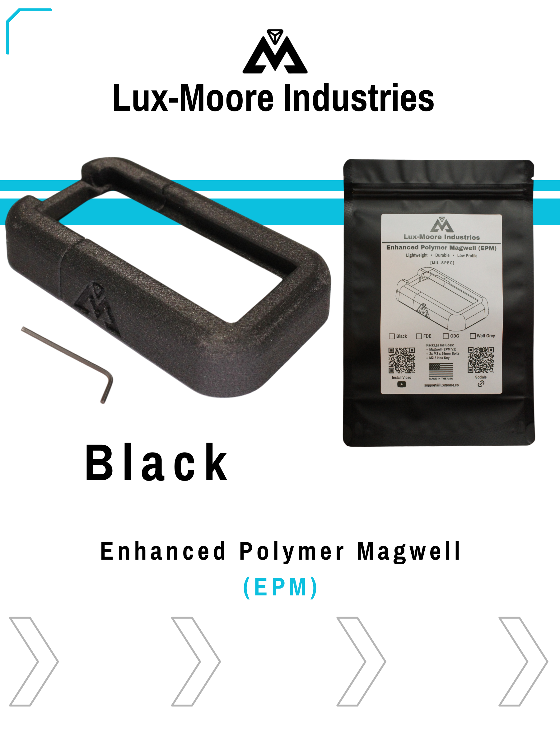 Enhanced Polymer Magwell (EPM) | Lux-Moore-Industries | AR-15 Magwell