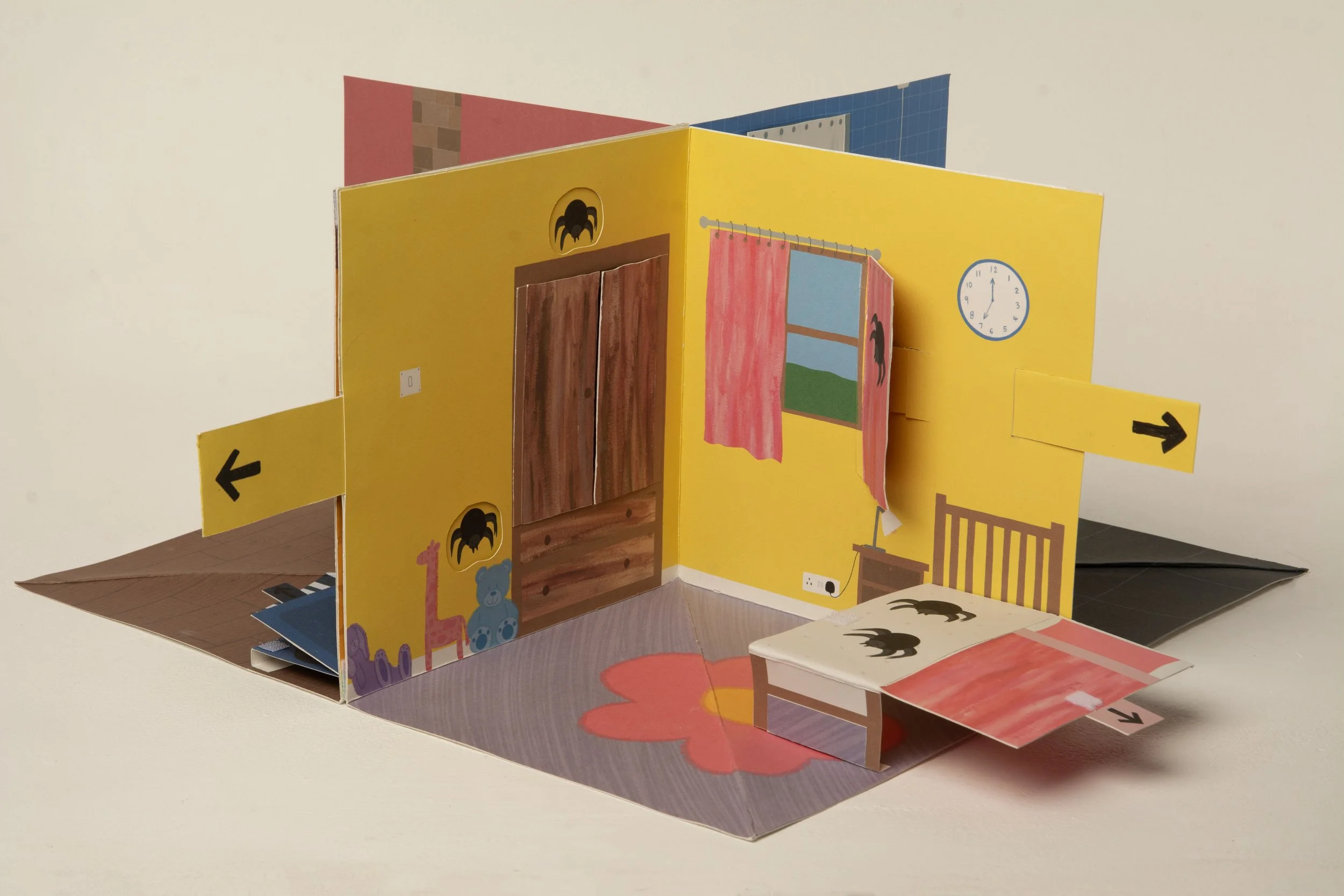 Bedroom (Interactive Elements Open)