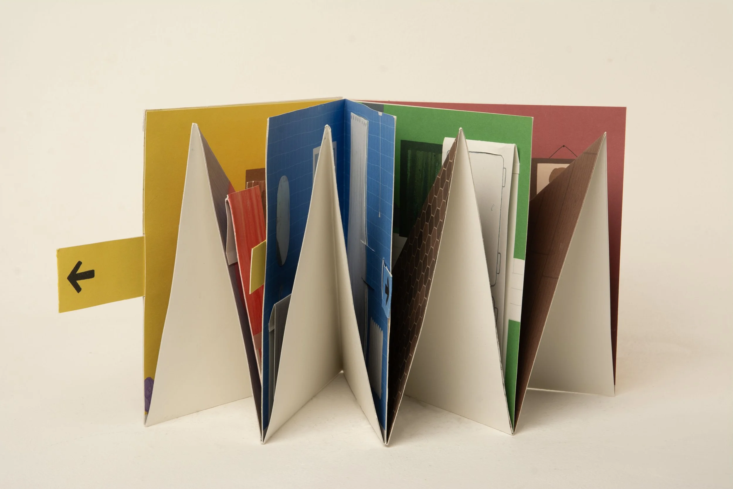 Asthma Pop-up Book Unfolding