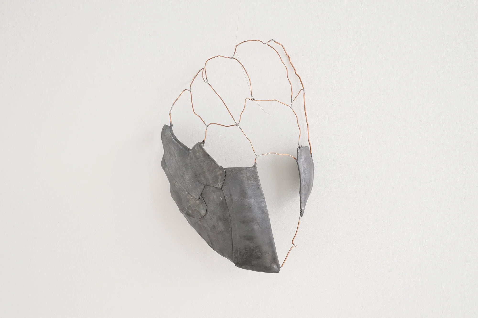 Leavings 2026 - 30 x 22 x 6 cm copper, lead solder