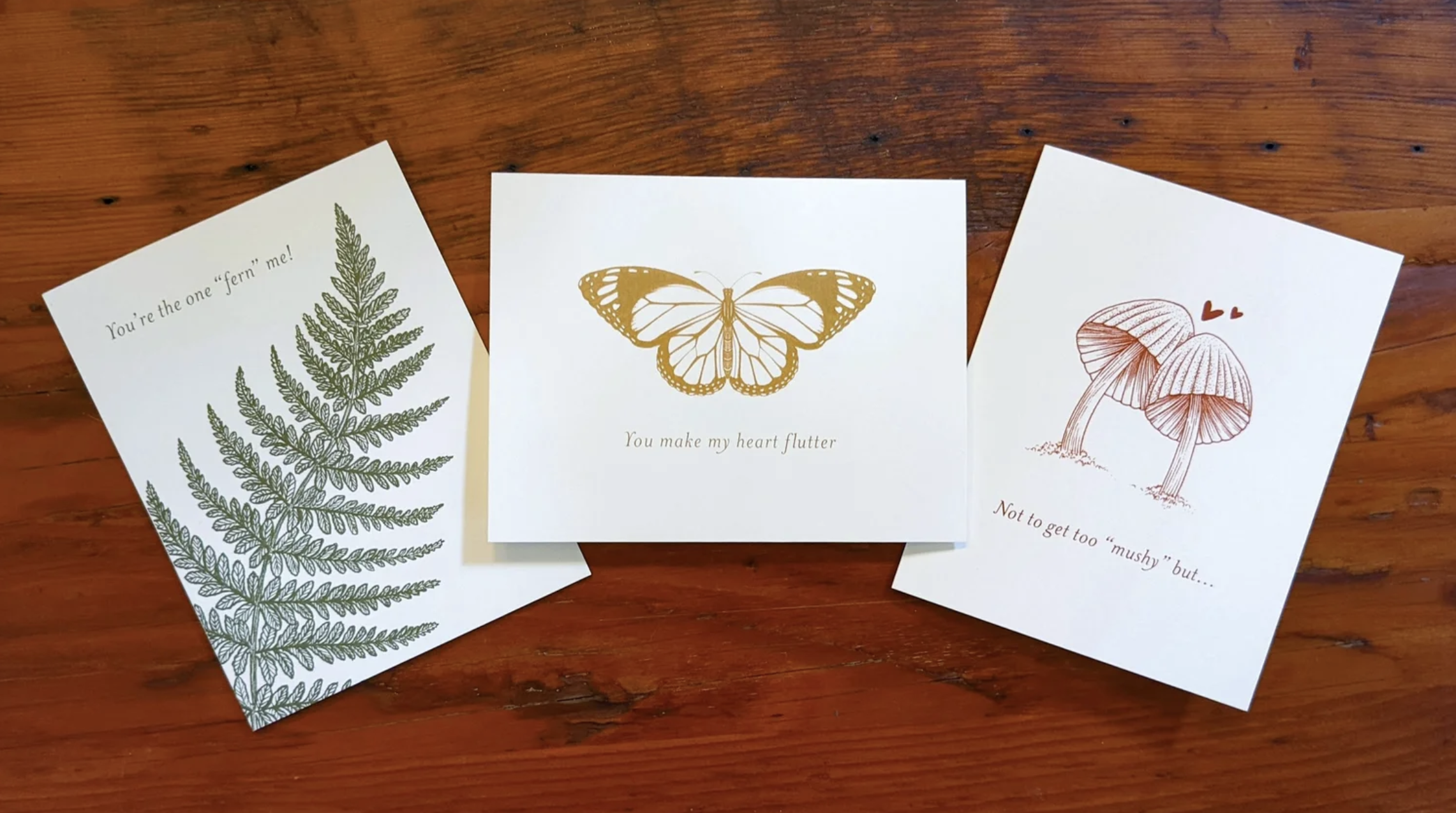 Pack of 3 Pun Greeting Cards