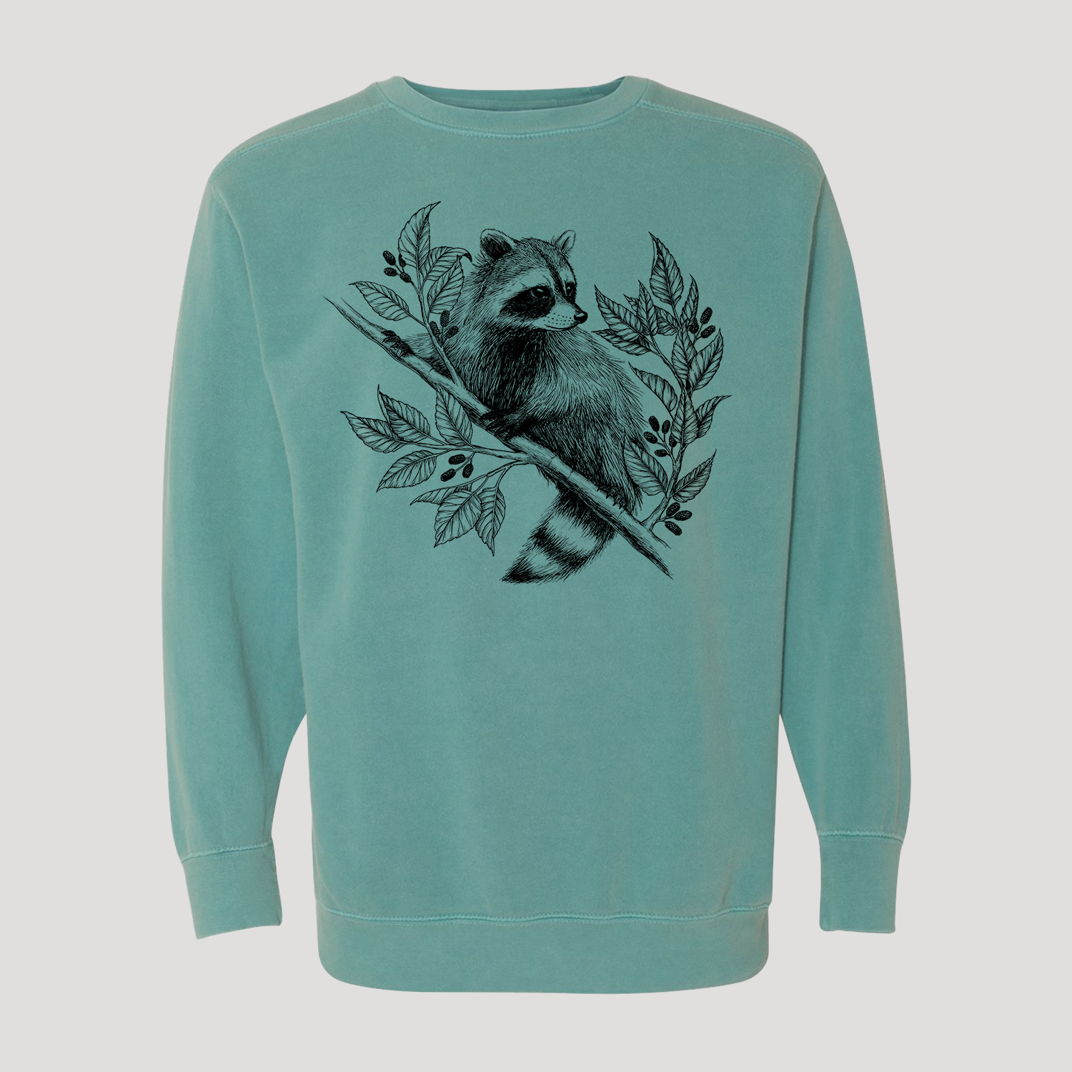 raccoon-vintage-botanical-sweatshirt-seafoam.png.png