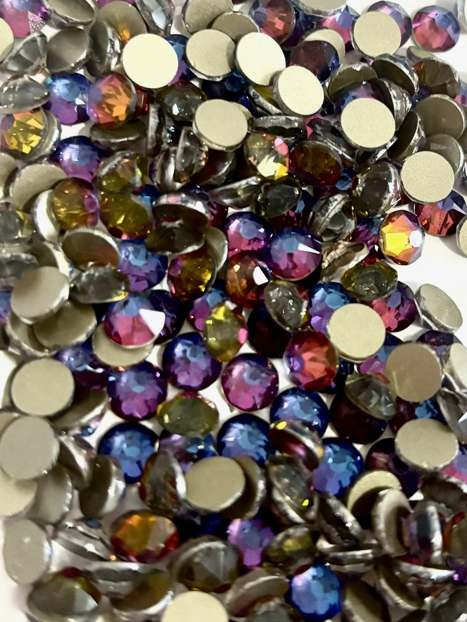 Blue Bermuda Rhinestones