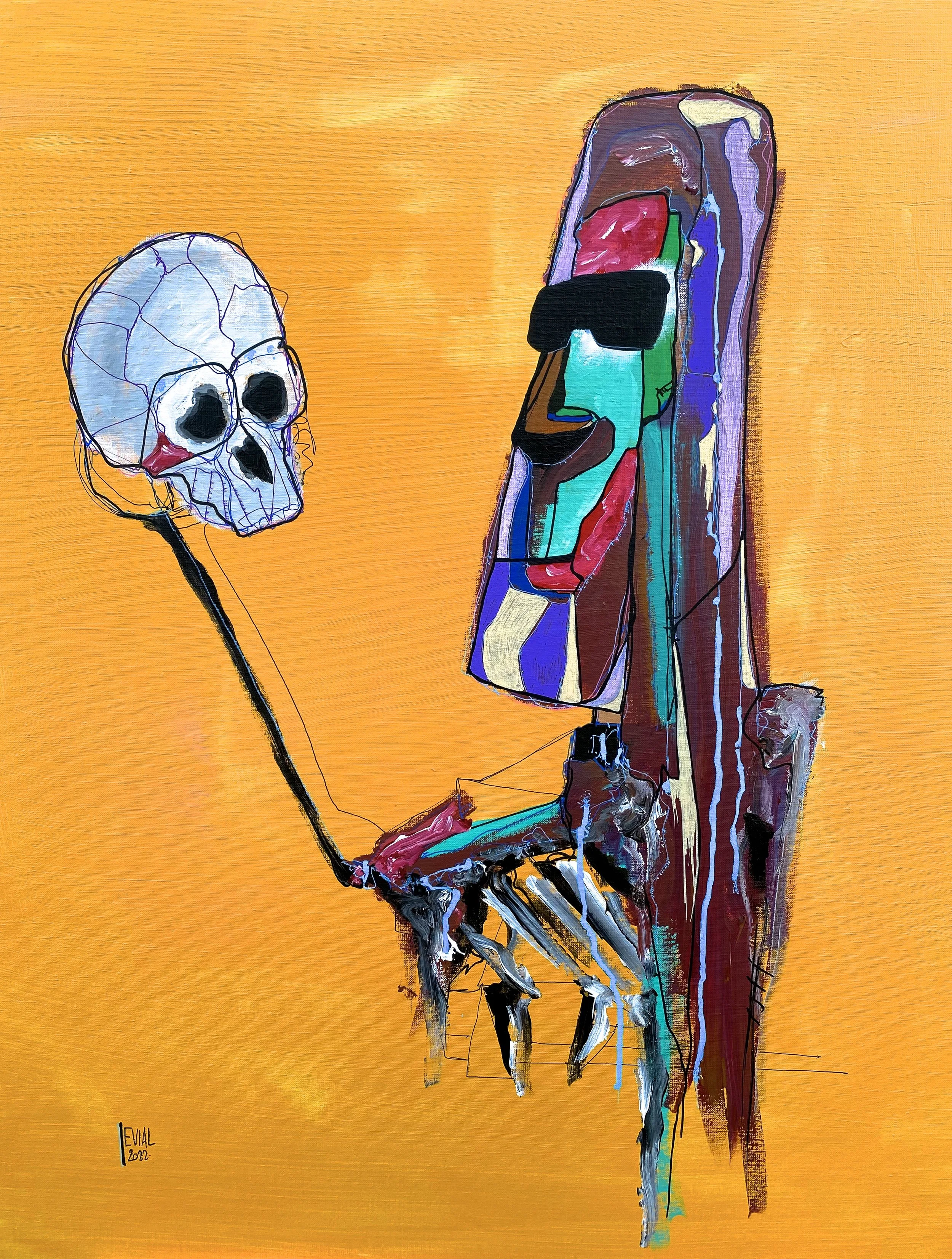 LE PORTEUR DU CRÂNE /
Collection privée – France