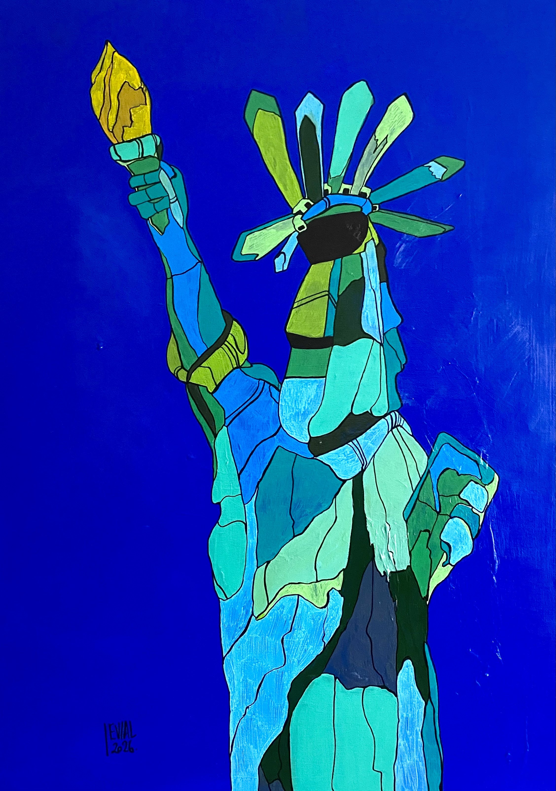 LA LIBERTÉ ÉCLAIRANT LE MONDE 