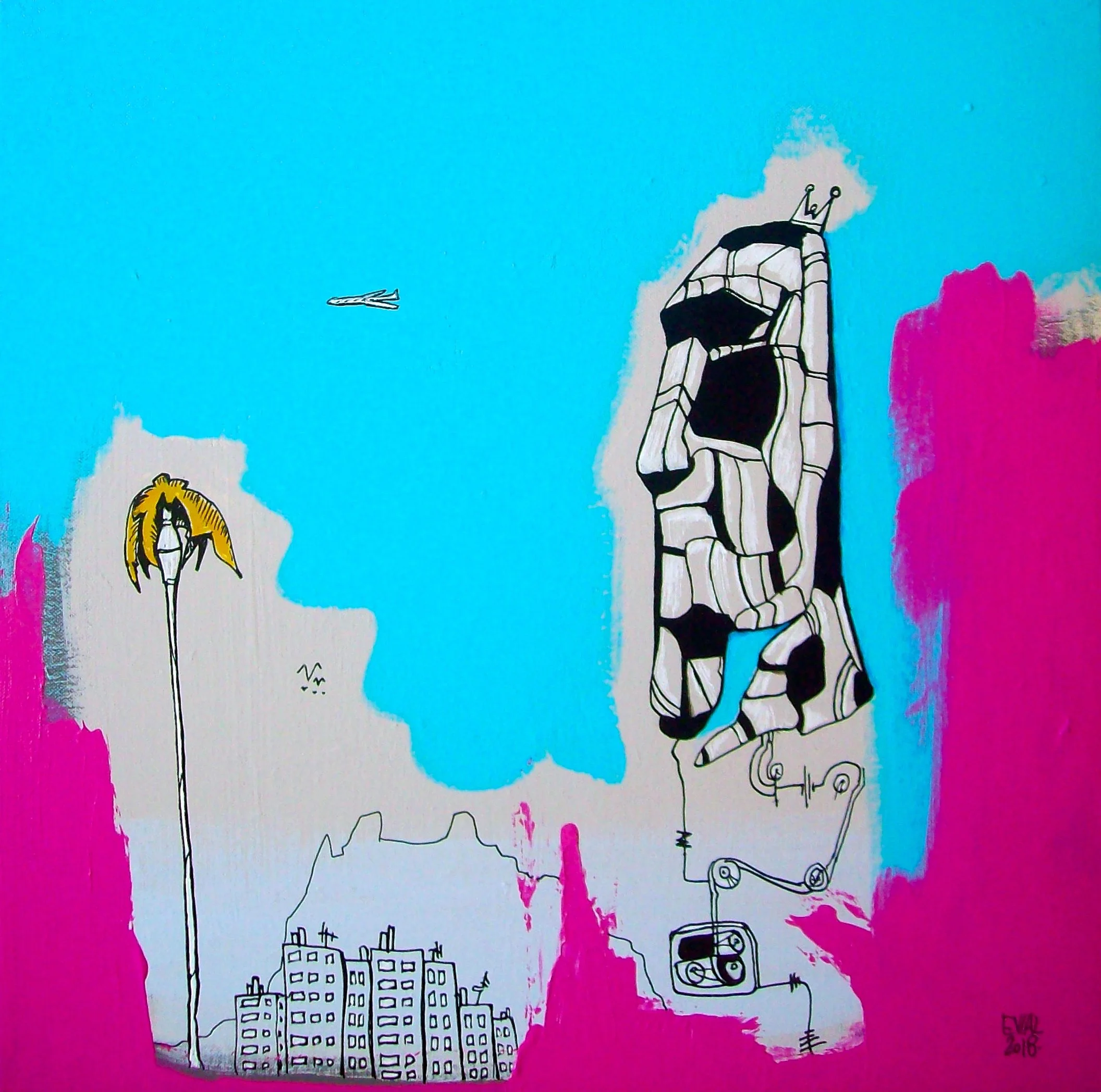 OH SH*T I MISSED MY PLANE / 
Collection privée – Belgique