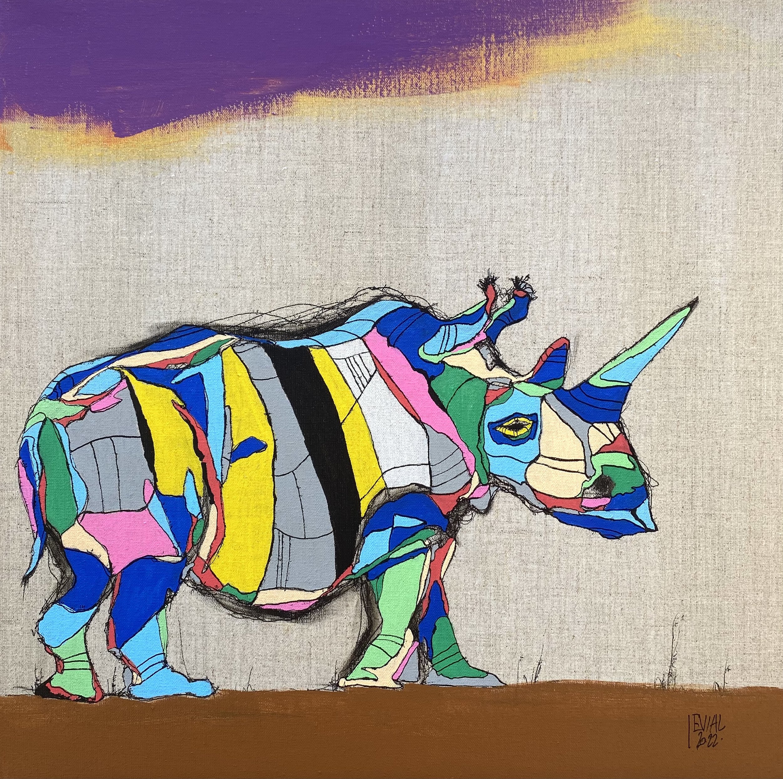 Rhinocéros — collection privée · France