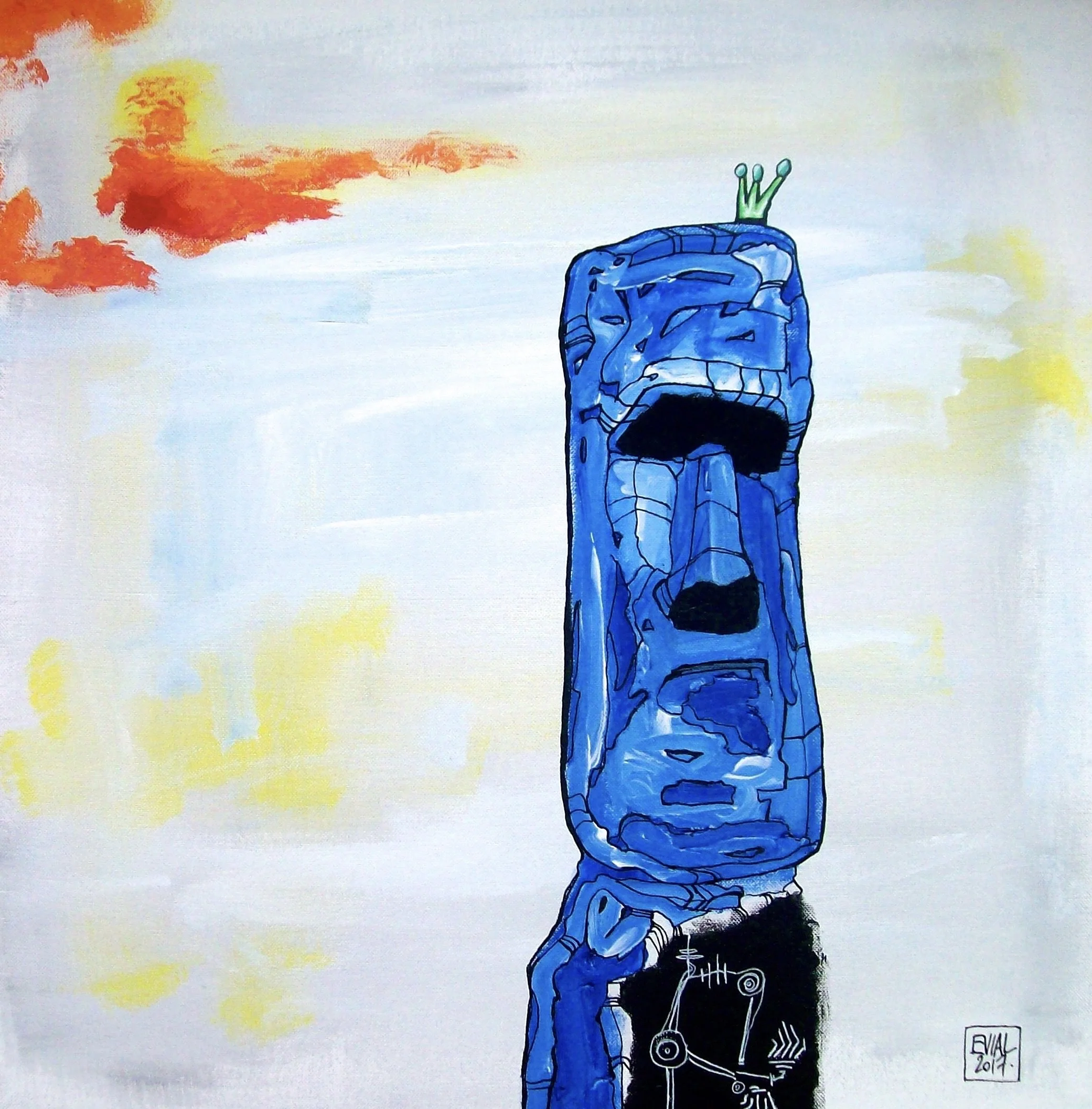 LE ROI DES BOUDEURS / 
Collection privée – France