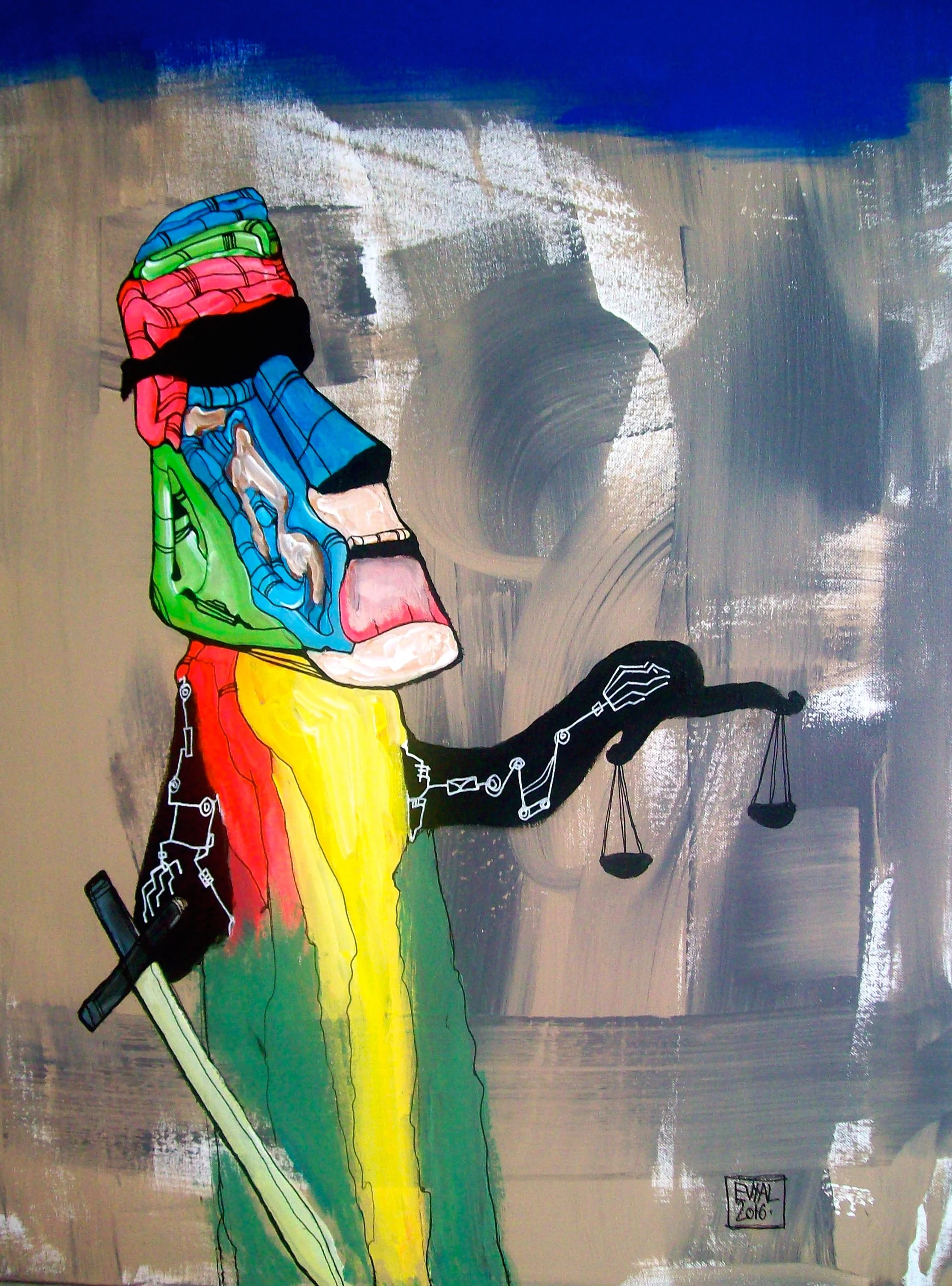 JUSTICE GRILLO # 1 /
Collection privée – France