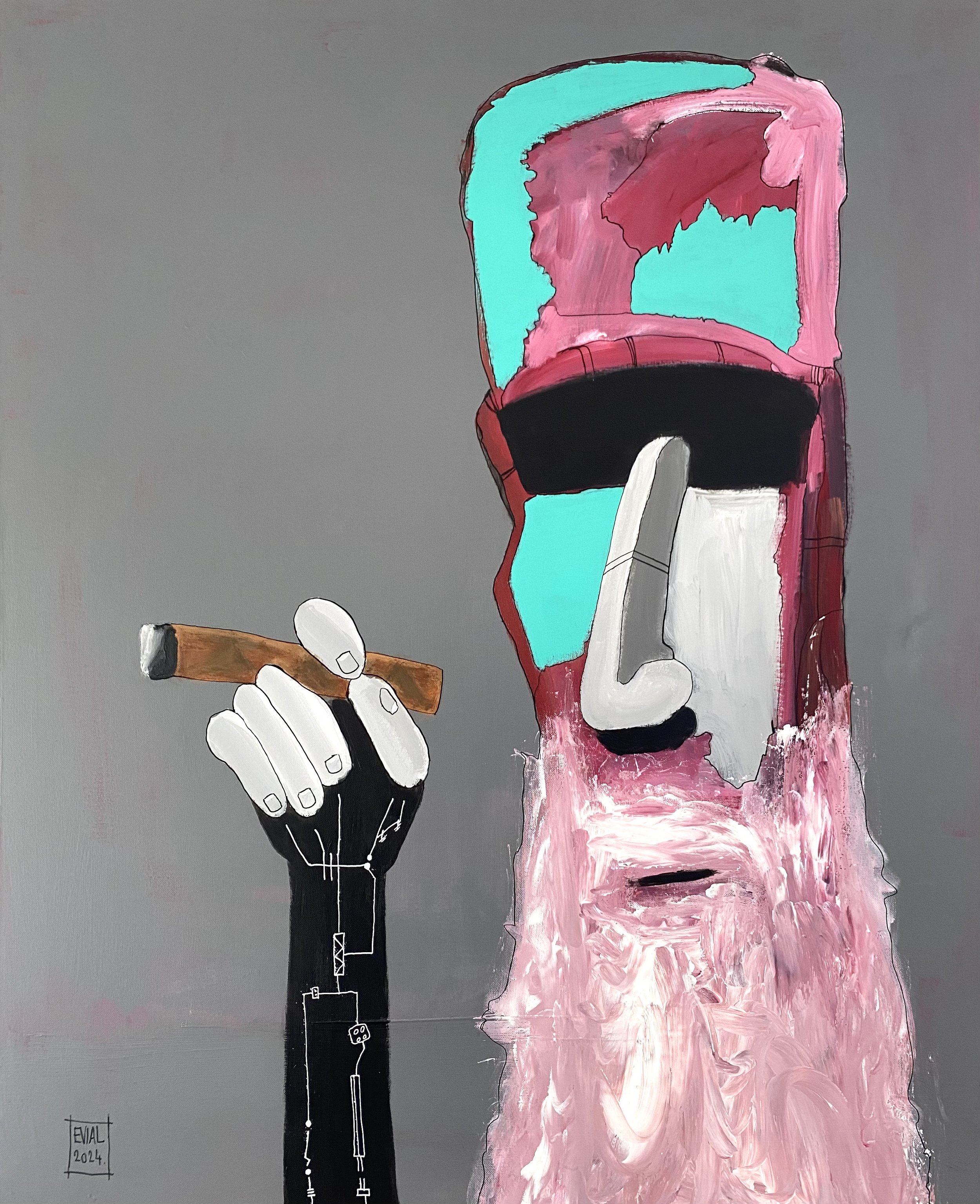 LE FUMEUR DE HAVANE # 2 /
Collection privée – Suisse