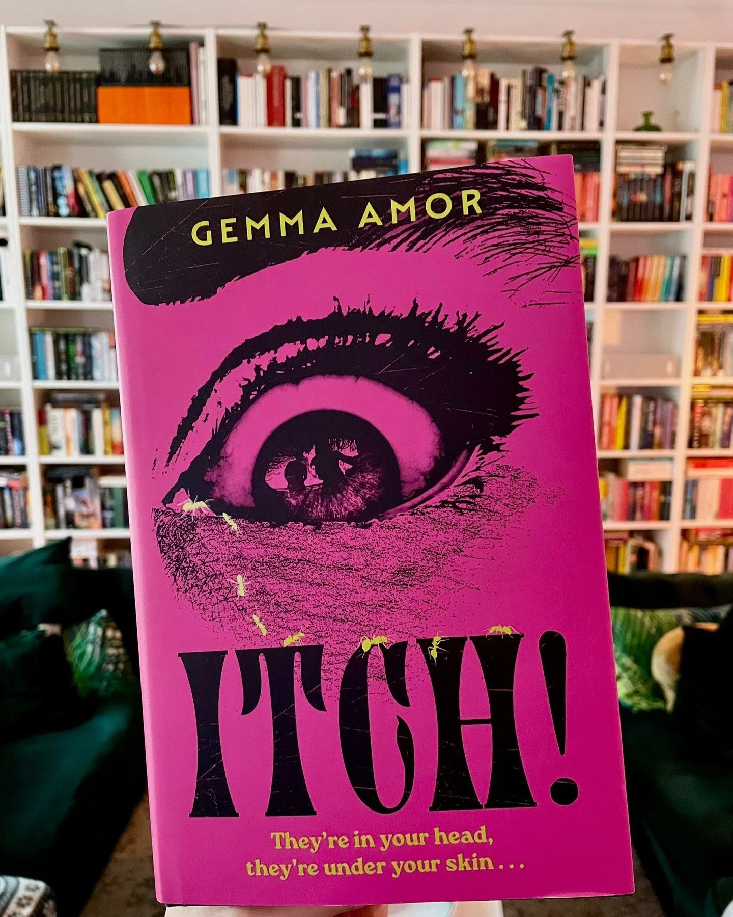 ITCH! by @manylittlewords 
Look at this amazing cover! And okay I&rsquo;m never not going to enjoy a folk horror with a touch of Nordic noir and a female lead. I loved the description of the ritual procession and the little flip on the folk horror tr