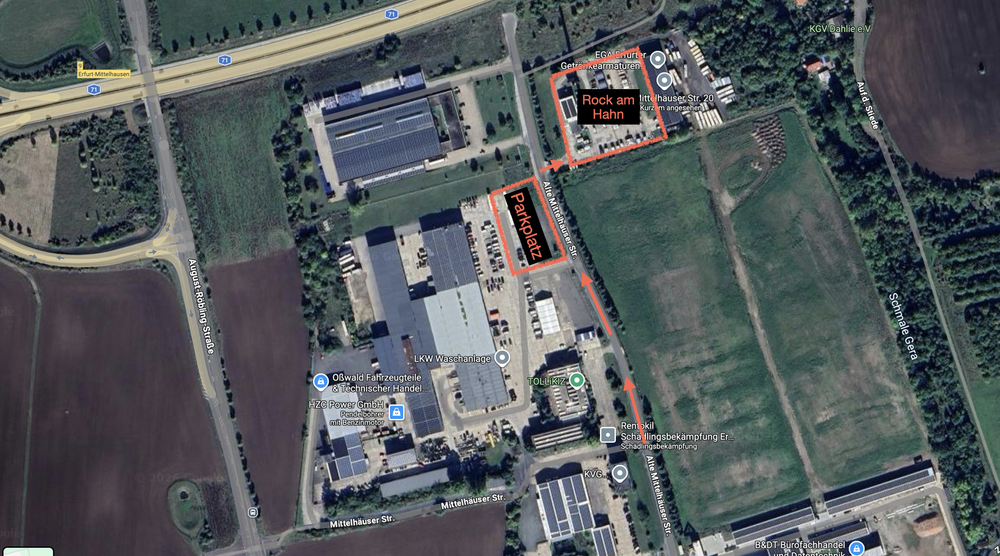 Parkplatz Rock am Hahn