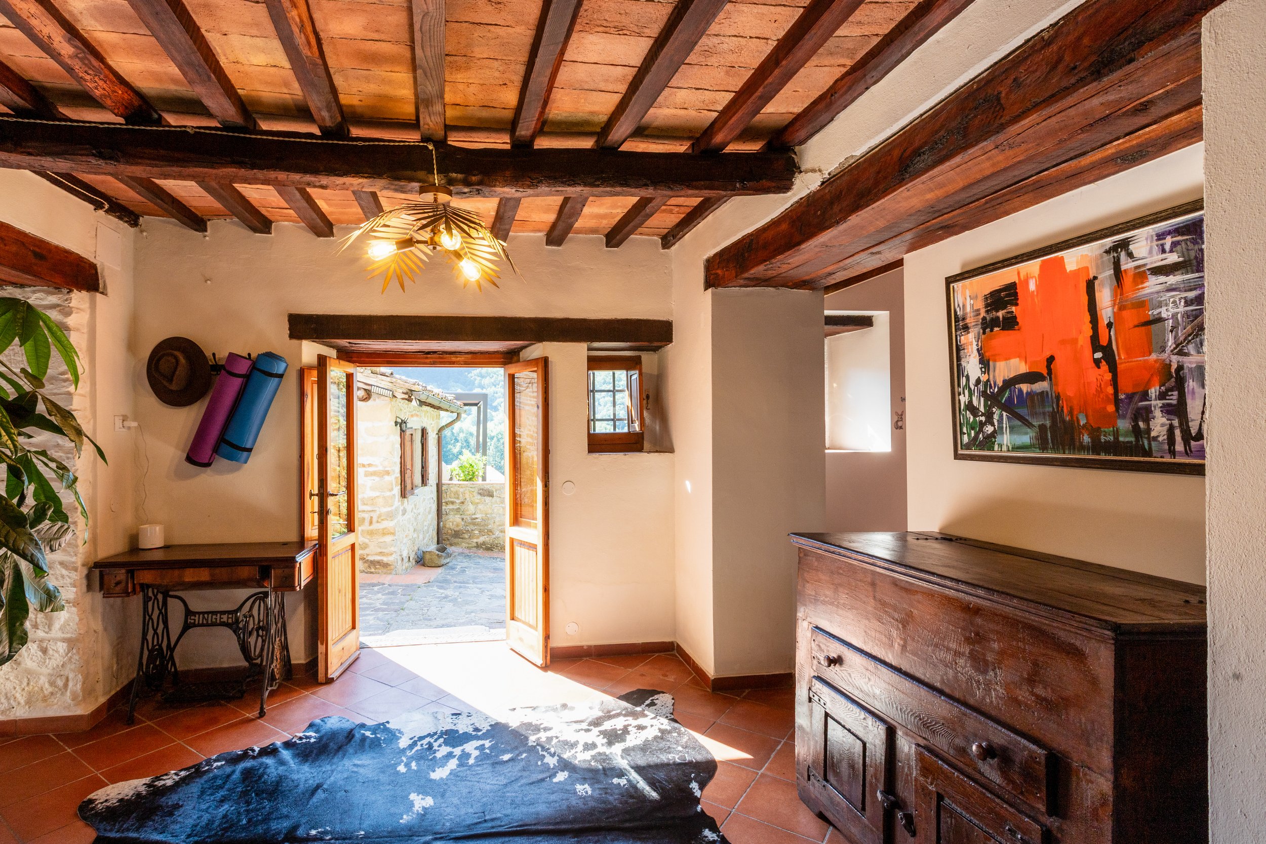 Downstairs in the Estate Main House